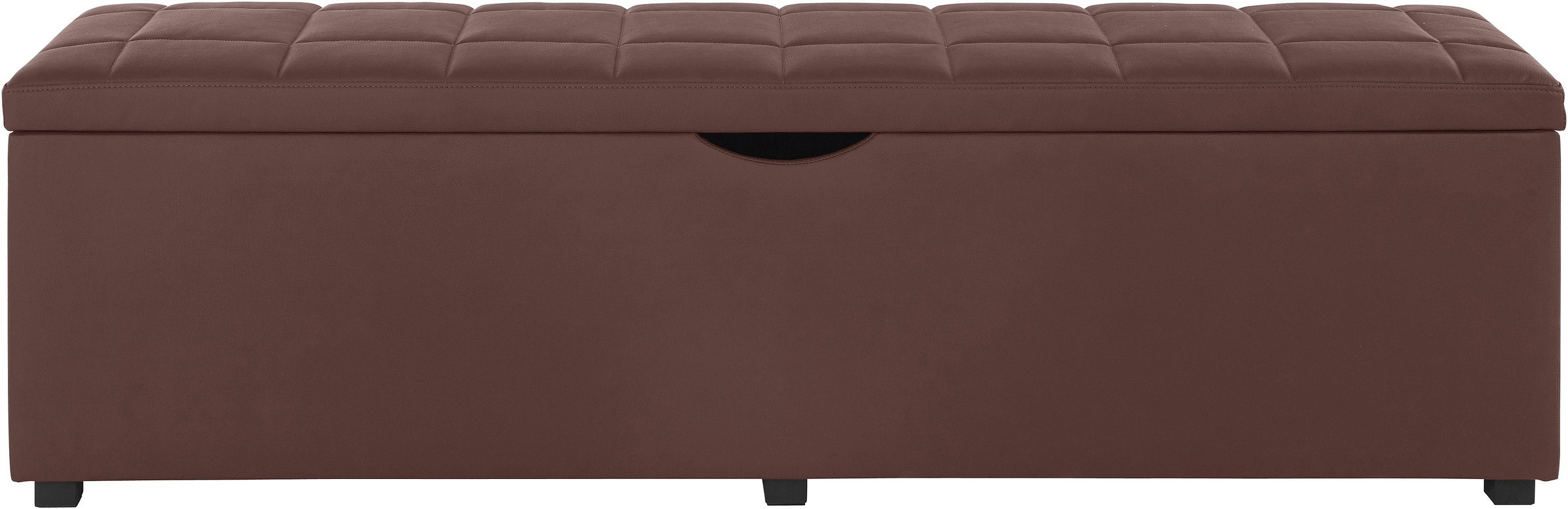 Places of Style Hockerbank »Checked«, mit Stauraum, Breite 120 cm und 160 cm, als Bettbank geeignet