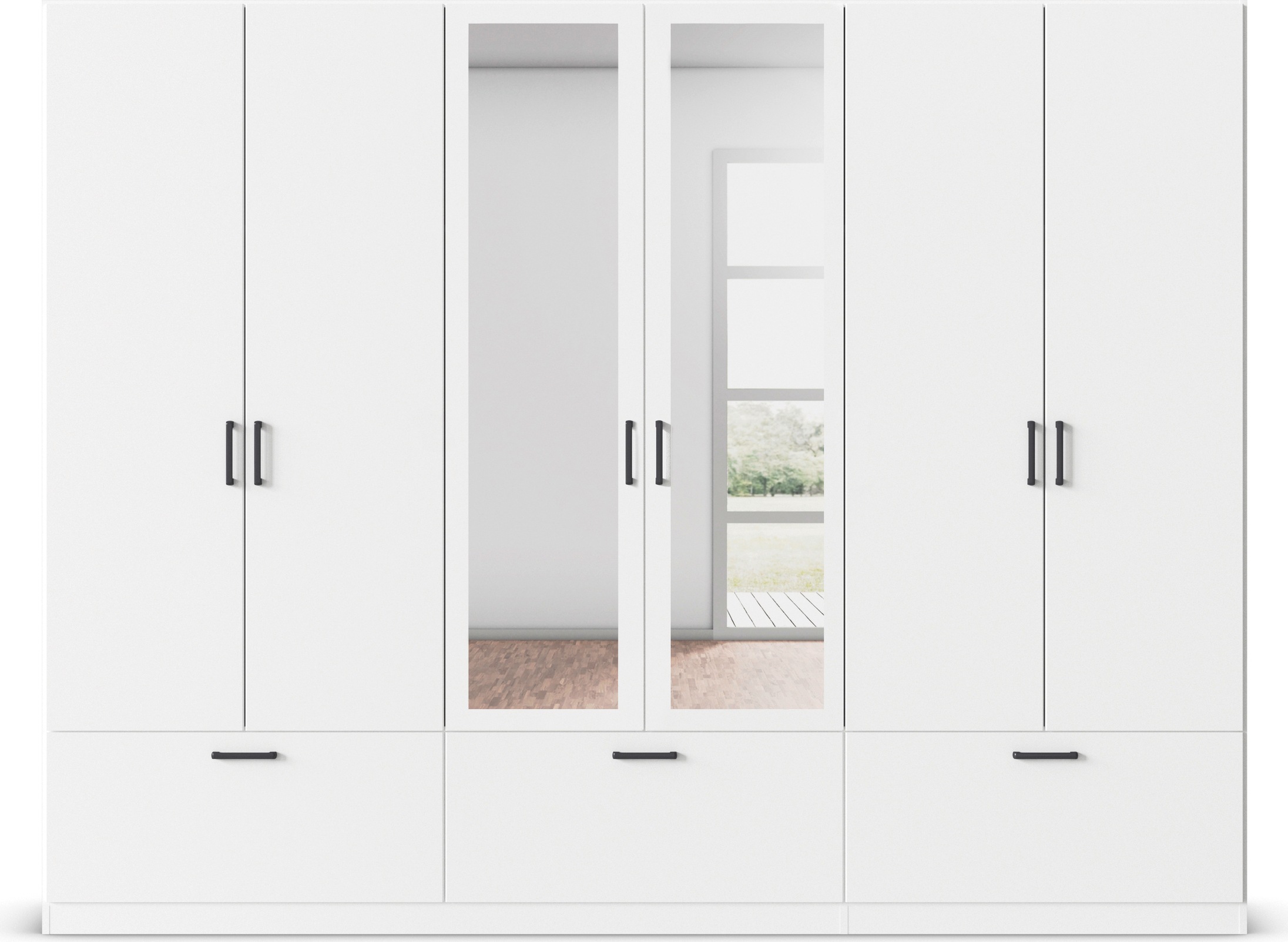 rauch Drehtürenschrank »Kleiderschrank Schrank Garderobe Wäscheschrank BARI günstig online kaufen