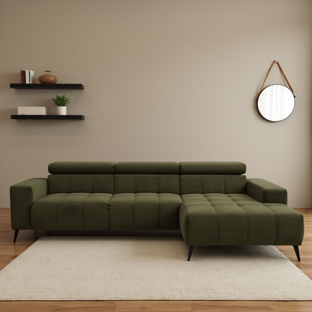 DOMO collection Ecksofa »Trento L-Form, mit Kufenfuß oder Einzelfuß«, wahlw günstig online kaufen