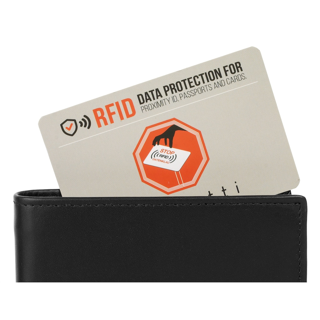 bugatti Geldbörse »SUPER SLIM RFID«