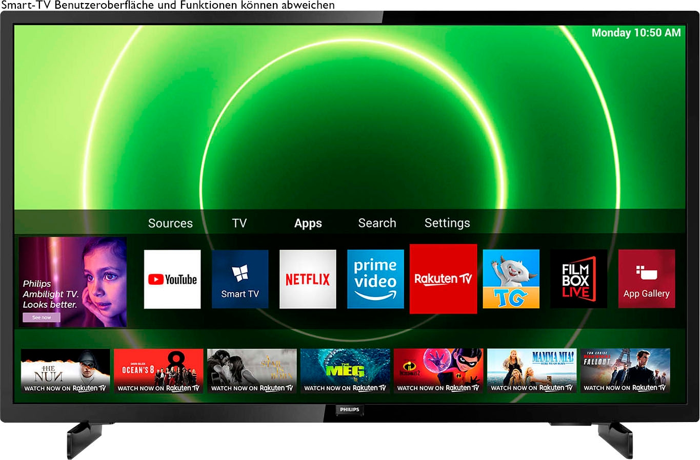 2. Bild von Philips LED-Fernseher, 80 cm/32 Zoll, Full HD, Smart-TV