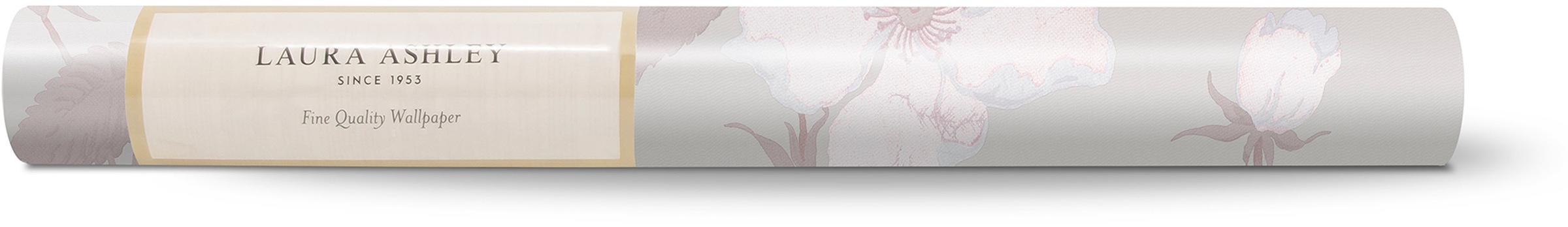 LAURA ASHLEY Vliestapete »Laura Ashley Fleurir Sugared Violet Vliestapete«, geblümt, Laura Ashley Fleurir Sugared Violet Vliestapete