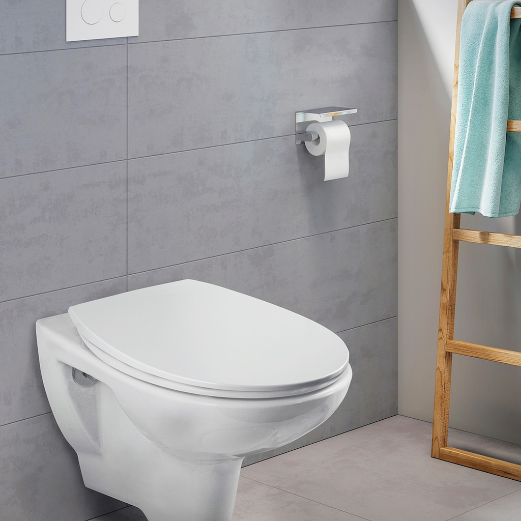 CORNAT WC-Sitz »Superflaches Design - Pflegeleichter Duroplast - Quick up«