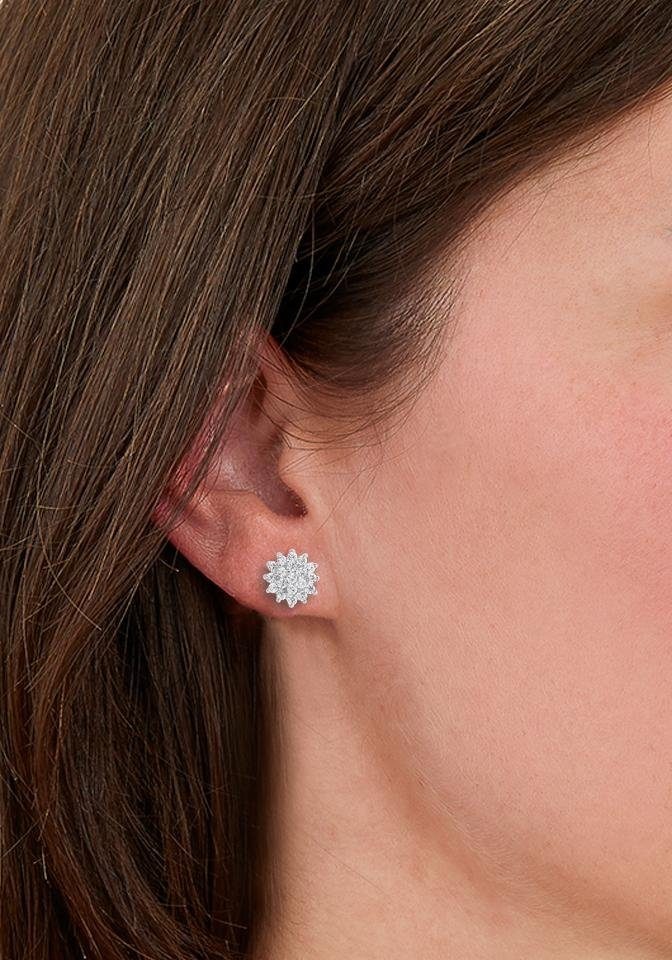 Amor Paar Ohrstecker »9426713« mit Zirkonia (synth.)