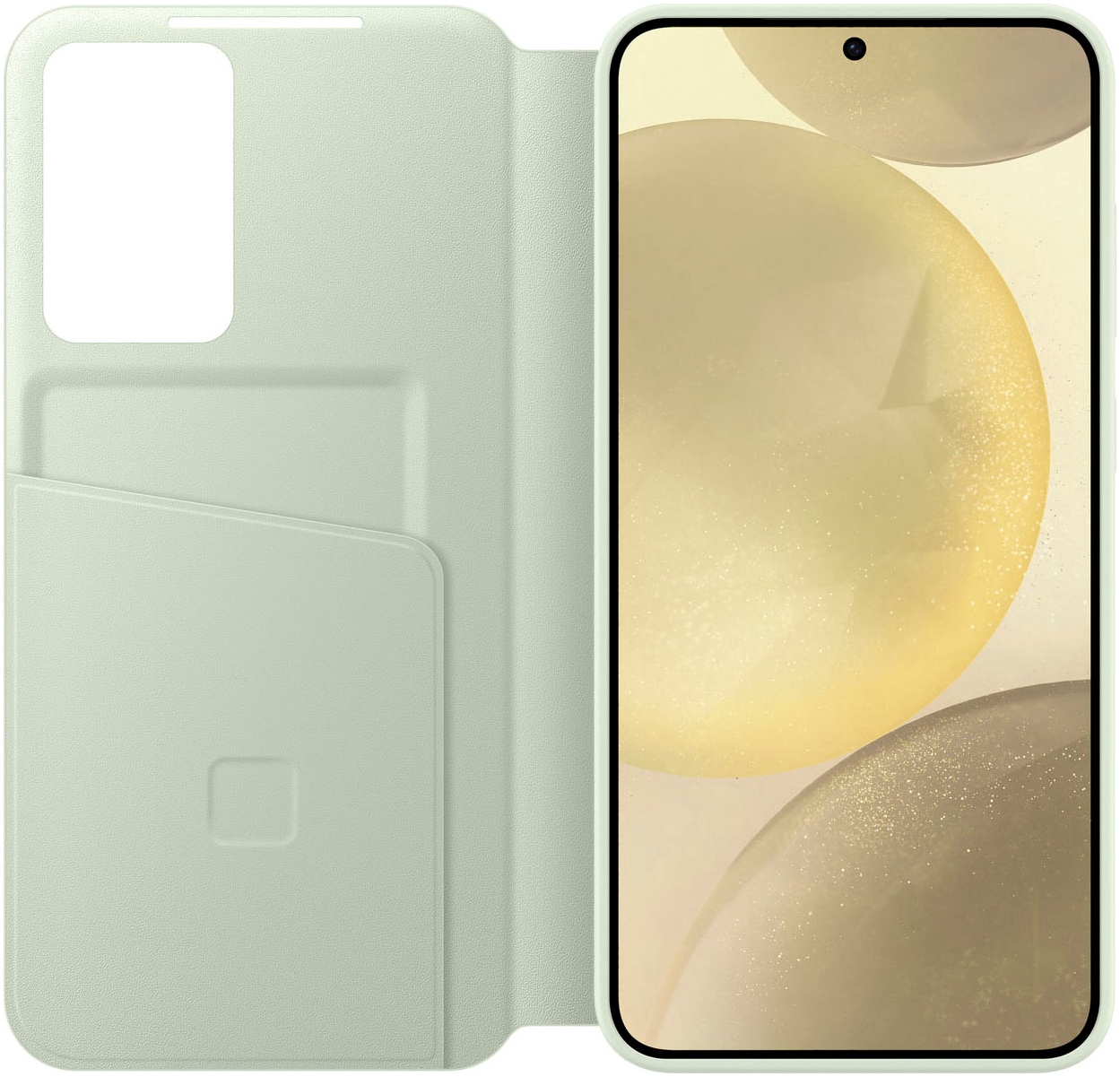 Samsung Handyhülle »Smart View Wallet Case für Samsung Galaxy S24+«, Schutz, griffig und stylisch