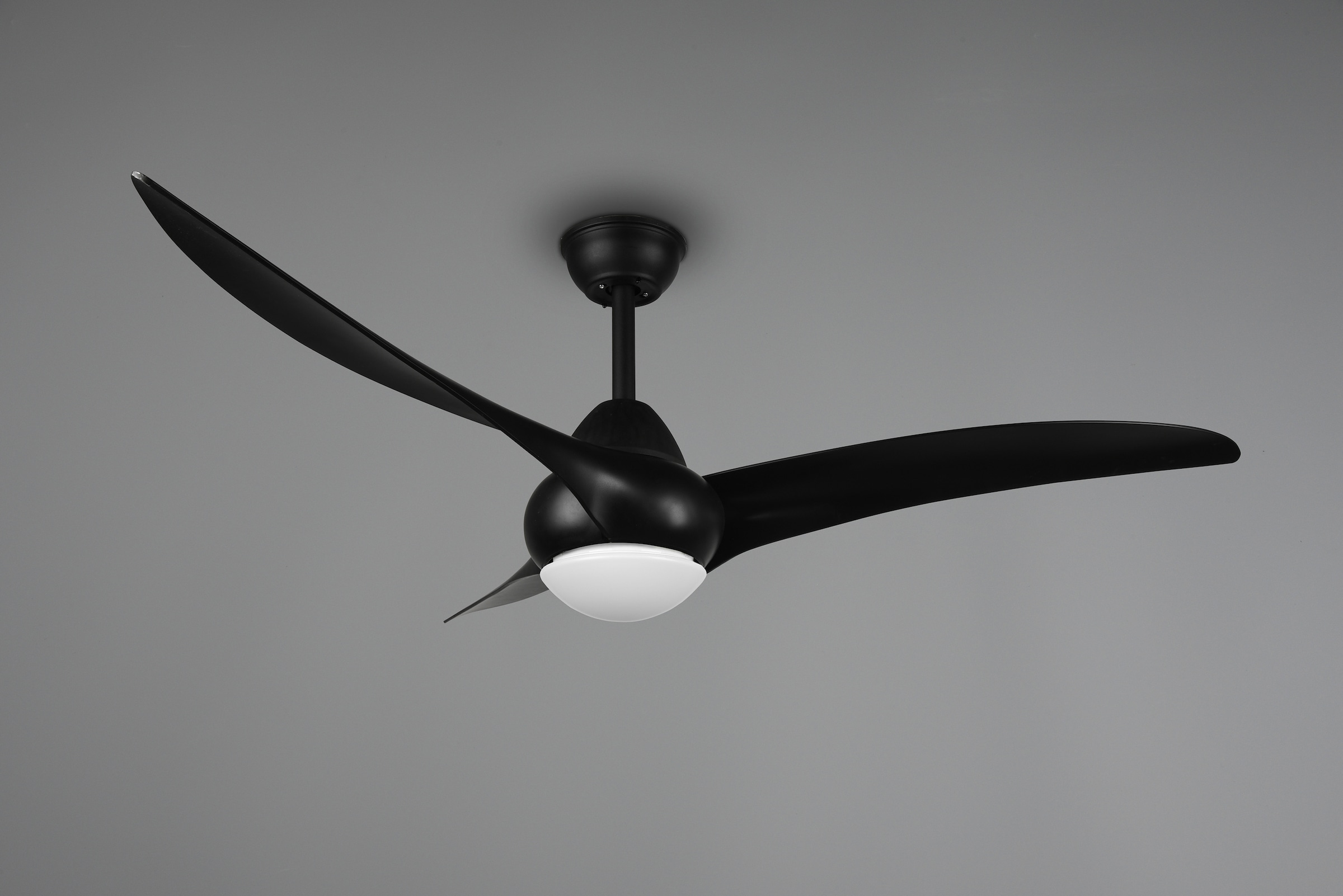 TRIO Leuchten LED Deckenleuchte »Alesund«, Fernbedienung, Timerfunktion, 3 Geschwindigkeitsstufen, Lichtfarbe einstellbar, Leuchte und Ventilator getrennt schaltbar