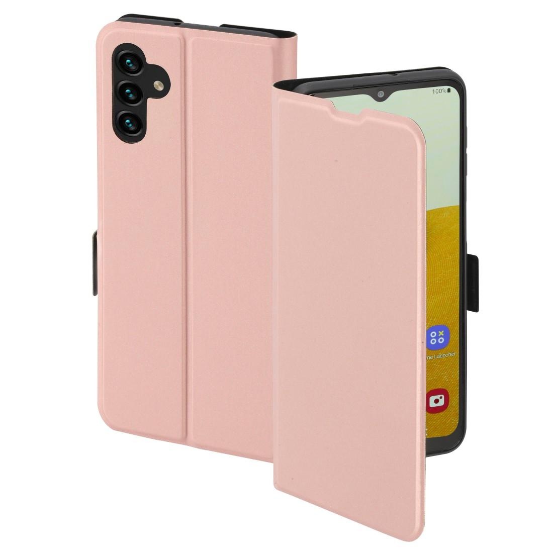 Bild von Hama Smartphone-Hülle »Booklet für Samsung Galaxy A13 5G/A04s, Farbe rosa, aufstellbar«, Samsung Galaxy A13 5G, klappbar, mit Standfunktion und Einsteckfach