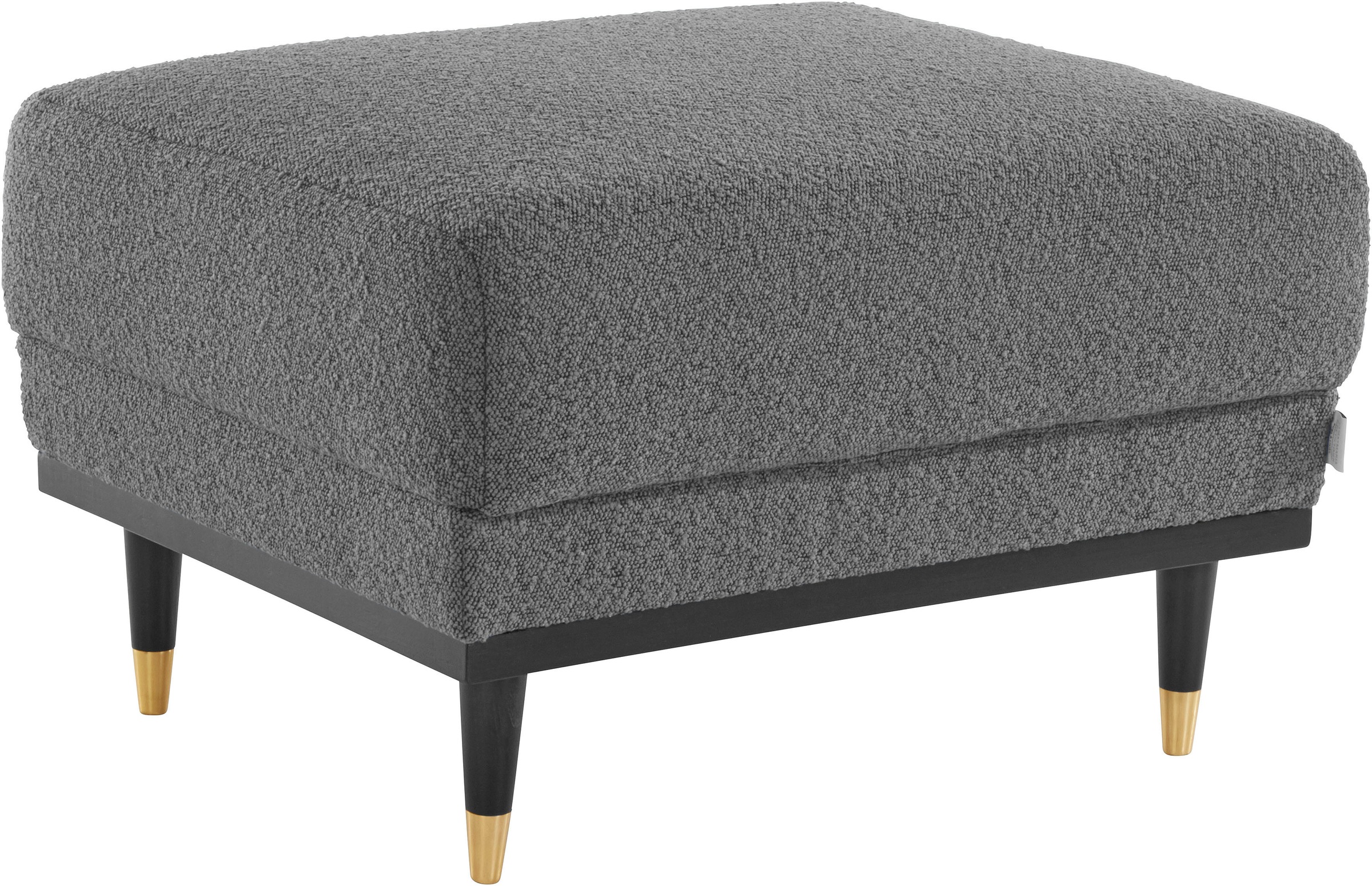 Home affaire Polsterhocker »Chamby New«, im Bouclé-Strukturbezug