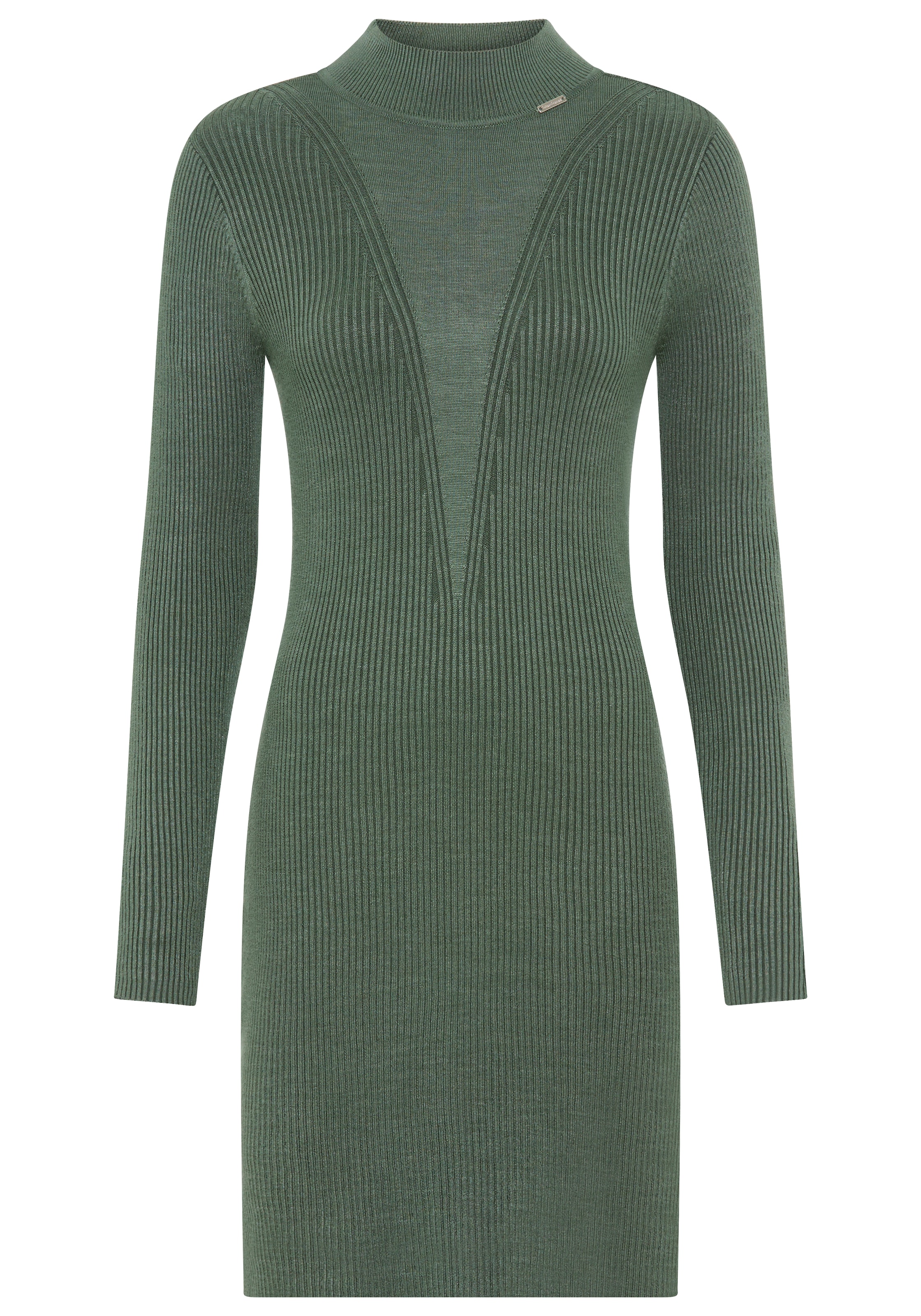 Bruno Banani Strickkleid, mit sexy Mesh-Einsatz
