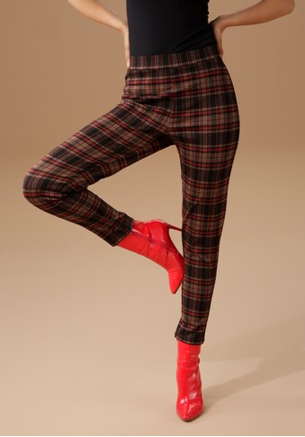 Aniston CASUAL Leggings, im Brit-Chic-Look - NEUE KOLLEKTION kaufen