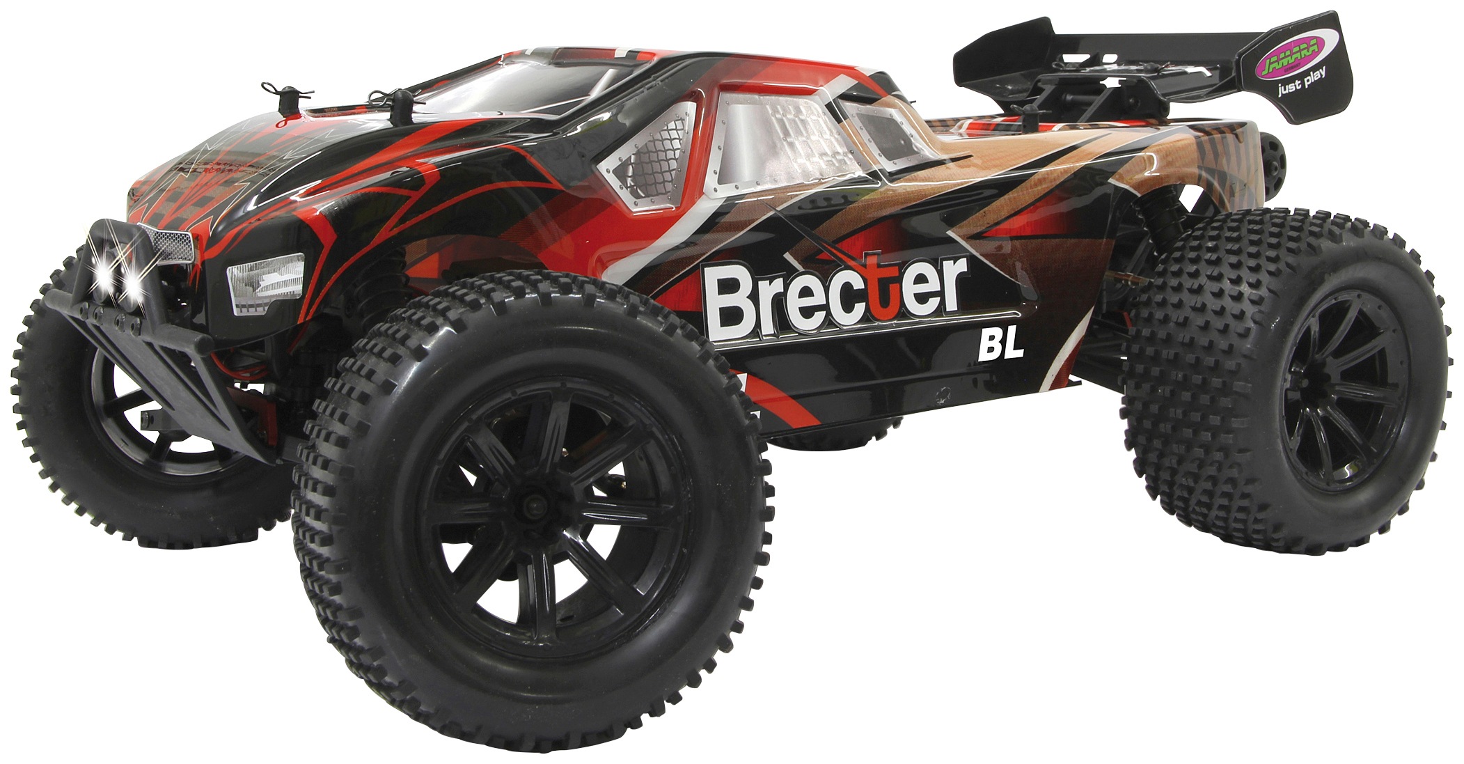 Jamara RC-Monstertruck »Brecter Truggy BL 4WD«, 1:10, 2,4 GHz, mit LED