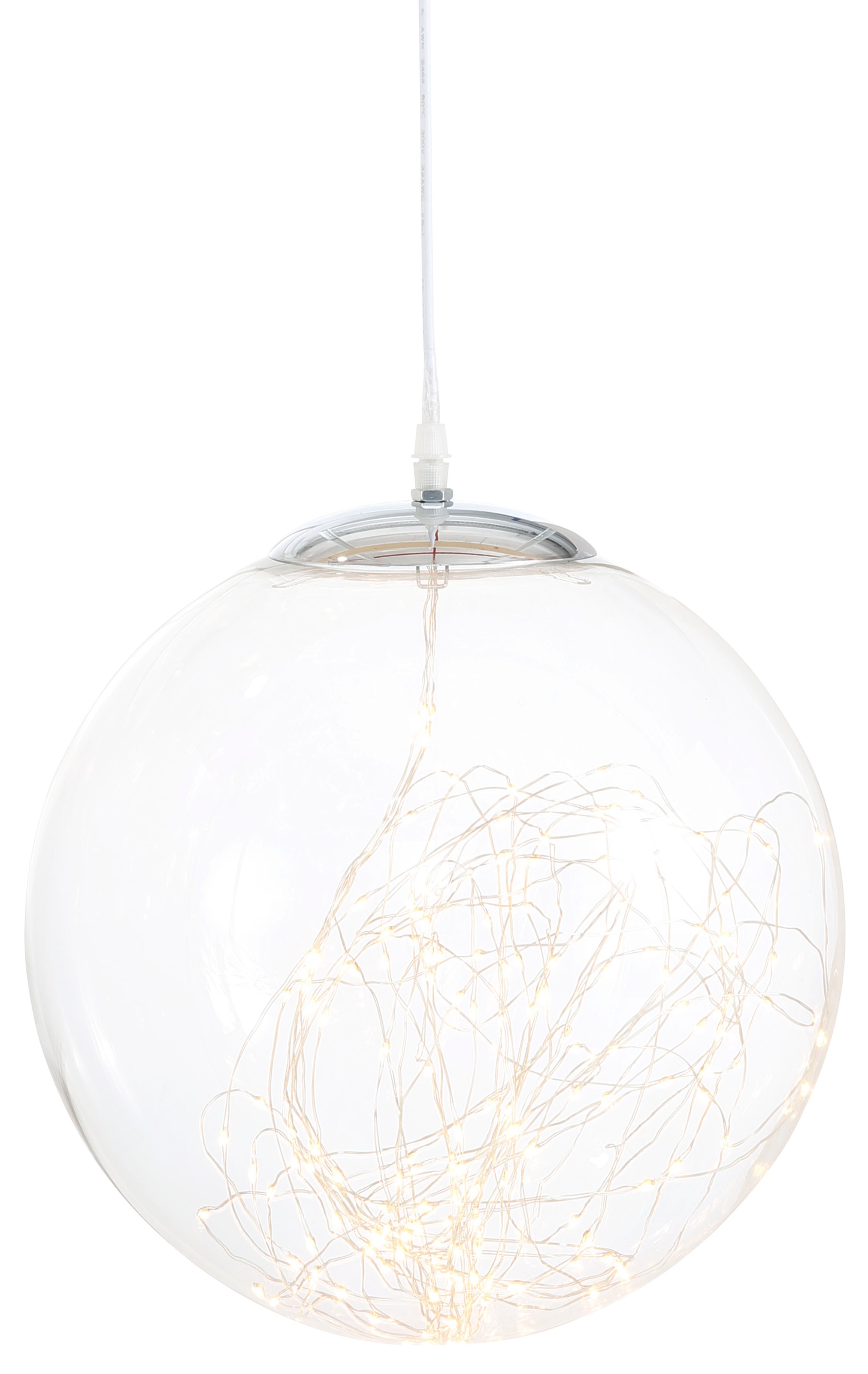 AM Design LED Dekolicht, LED Kugel aus Glas, Lichterglanz, Weihnachtsdeko aussen