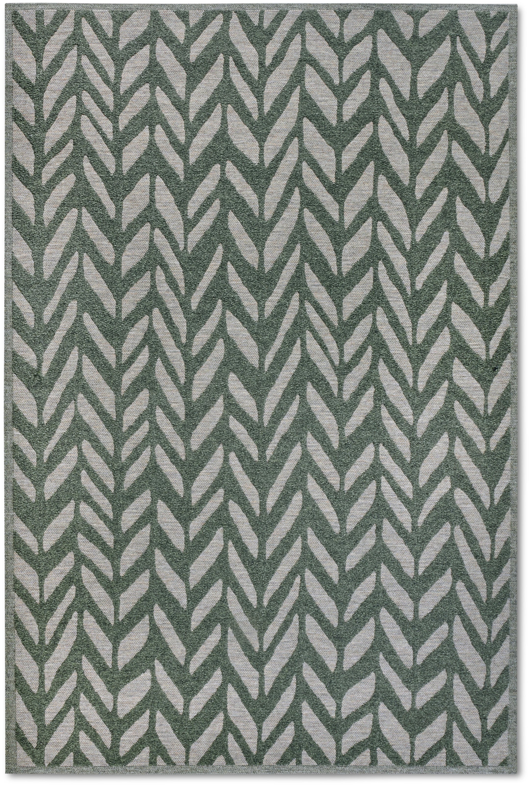 Villeroy & Boch Outdoorteppich »Georgette«, rechteckig, 4 mm Höhe, In-& Outdoor, Flachgewebe, wetterfest, Terrasse, Balkon, modern, Trend