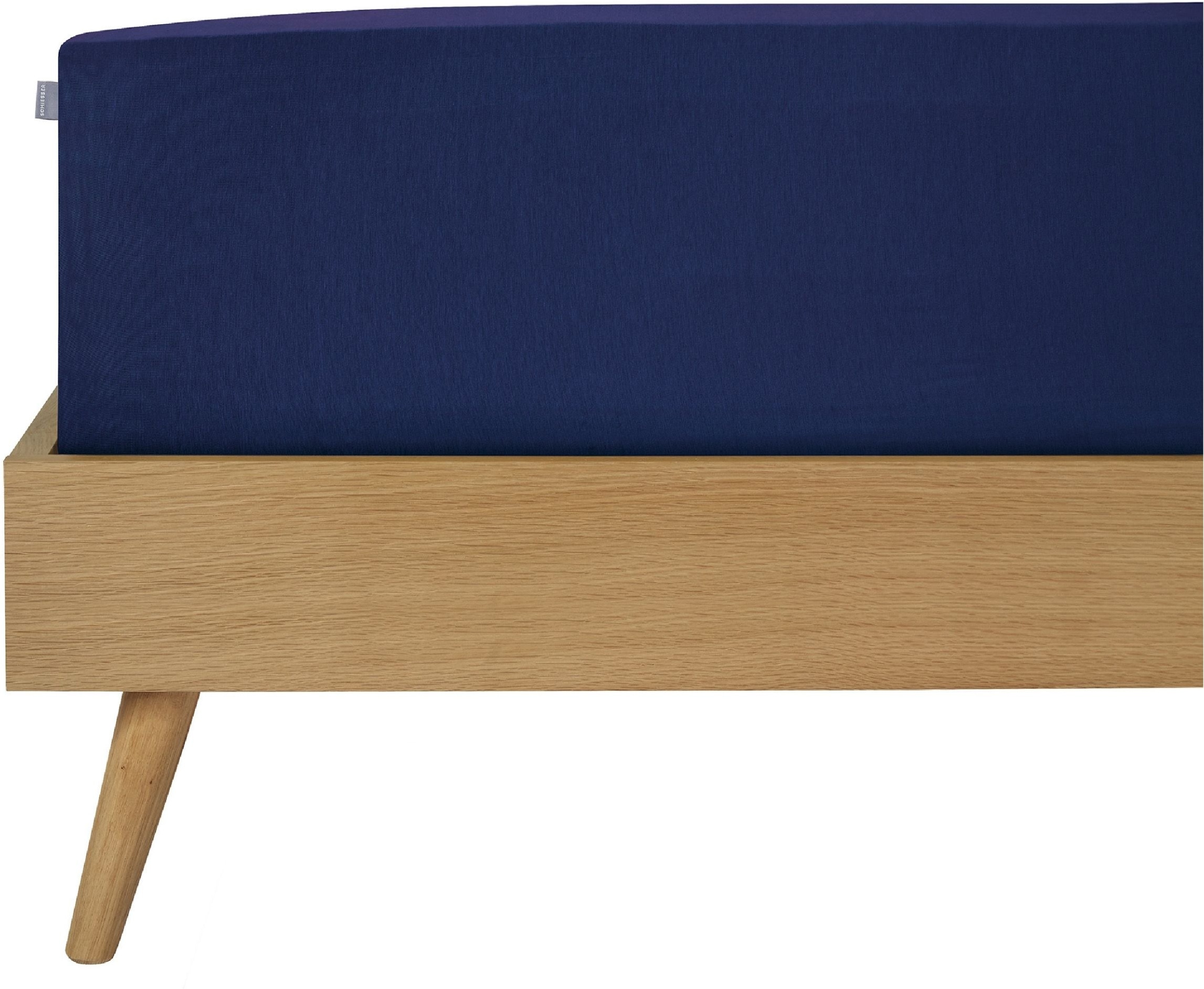 Schiesser Spannbettlaken »Elli aus weicher Baumwolle mit Elasthananteil für flexiblen Sitz« für hohe Matratzen und Boxspringbetten, OEKO-TEX® MADE IN GREEN