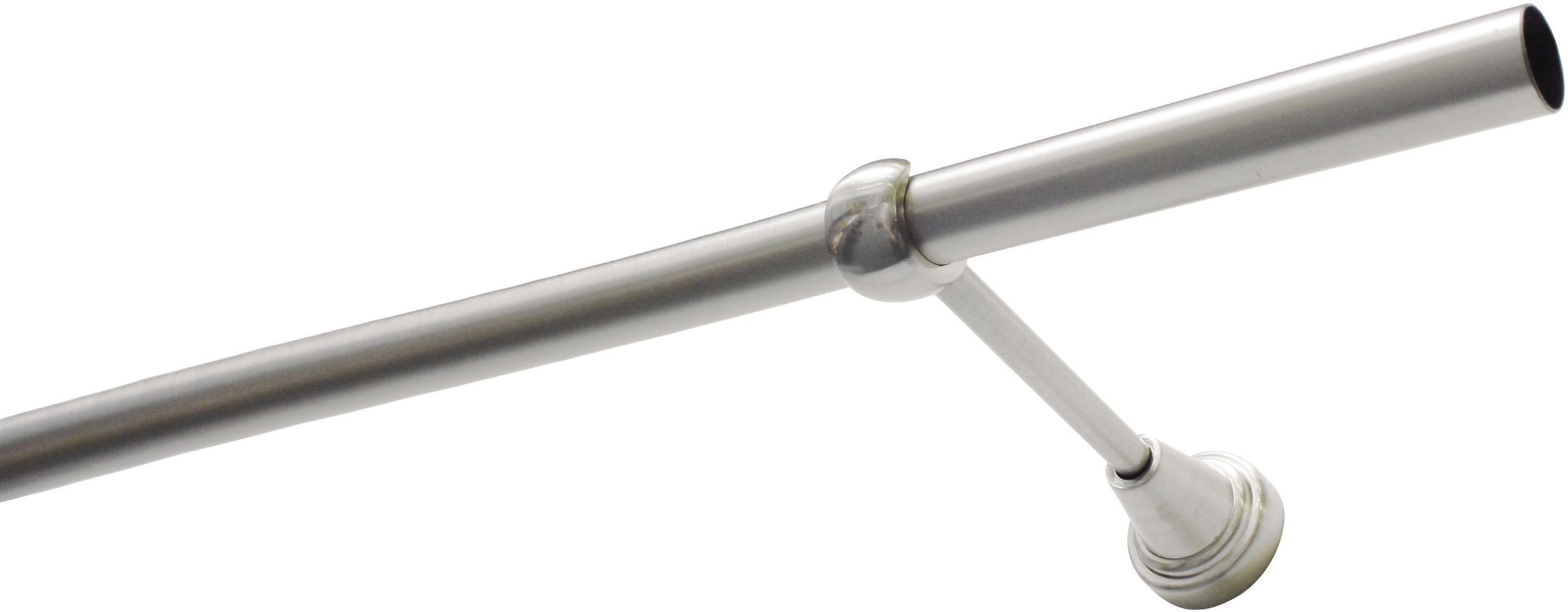 GARDINIA Gardinenstange »Set Metall«, 1 läufig-läufig, Fixmaß, 1-Lauf günstig online kaufen
