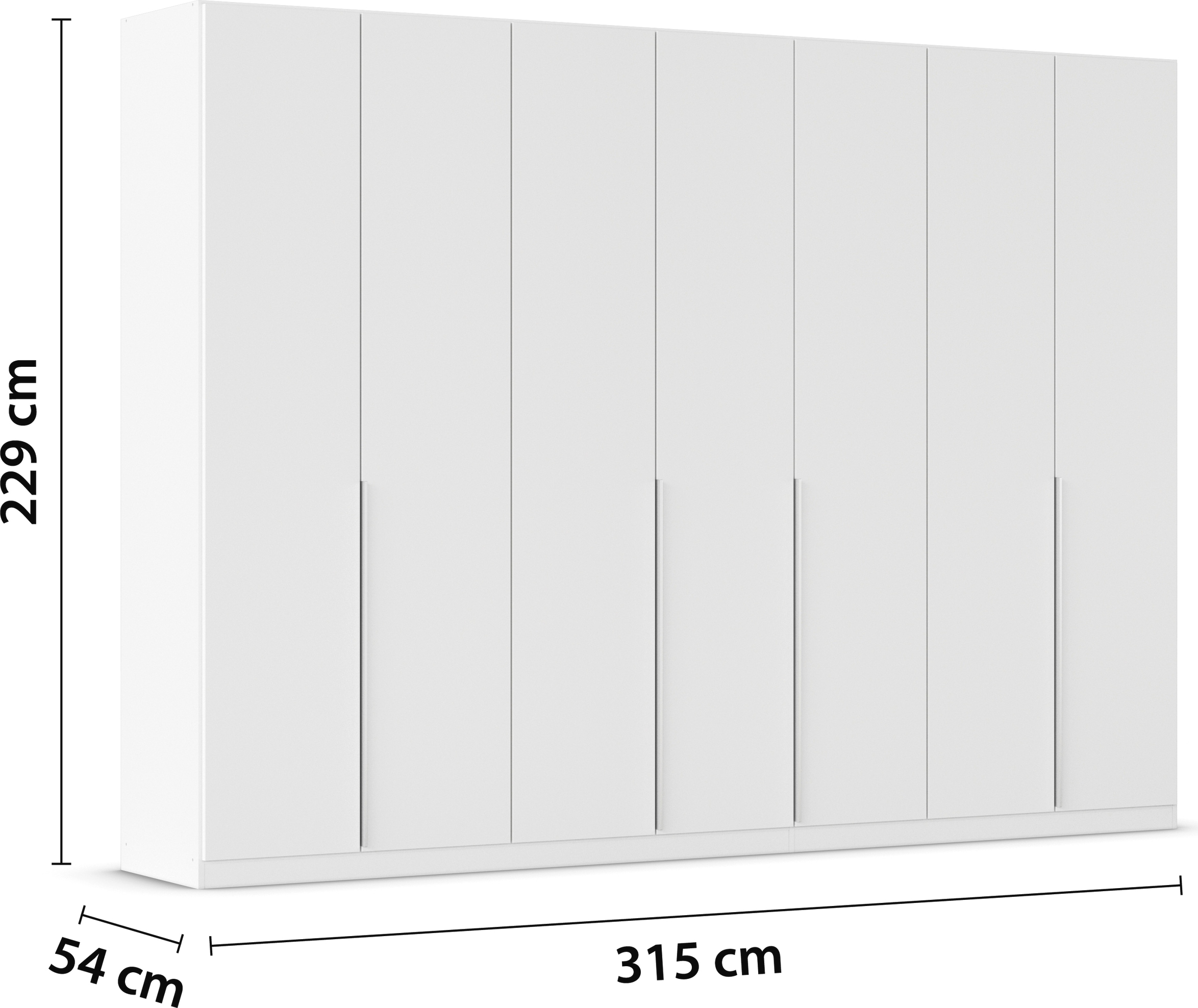 rauch Drehtürenschrank »Kleiderschrank Schrank Garderobe AGORDO TOPSELLER Schlafzimmer«, (in zwei Griff-Farben mit Dekor- oder Hochglanzfront), durchdachte Innenausstattung, in 6 Breiten und 2 Höhen MADE IN GERMANY