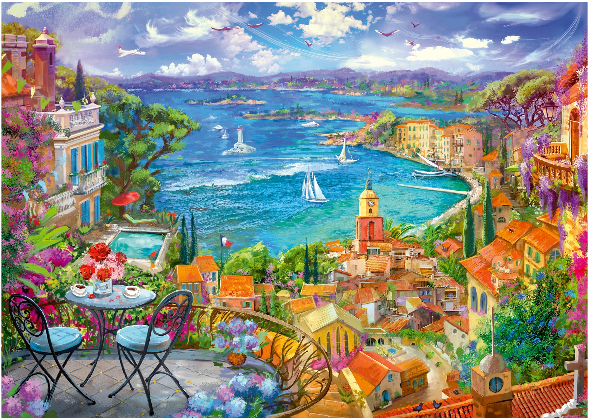 Ravensburger Puzzle »St. Tropez« Made in Germany