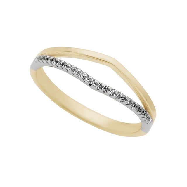 Firetti Diamantring »Schmuck Geschenk, Navette, innen offen« online kaufen