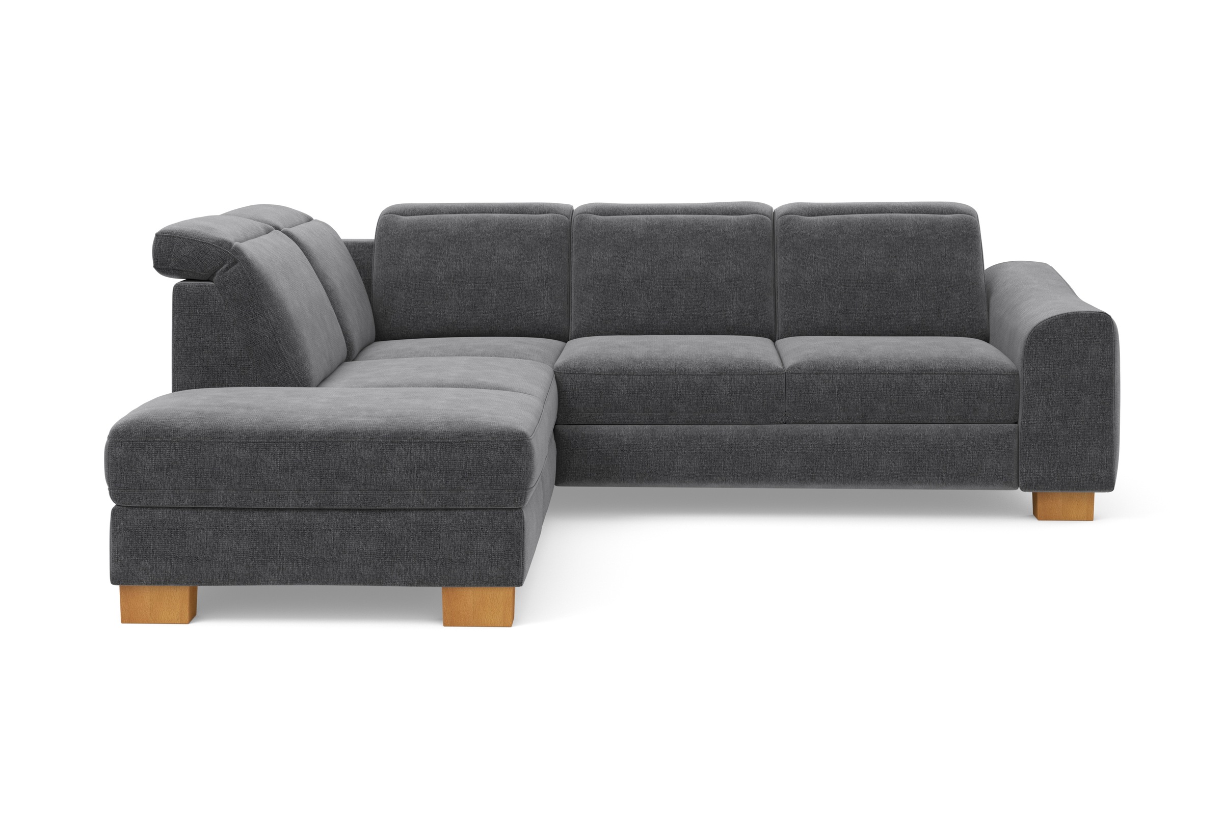 Home affaire Ecksofa »Dundee L-Form«, wahlweise mit Kopfteilverstellung und günstig online kaufen