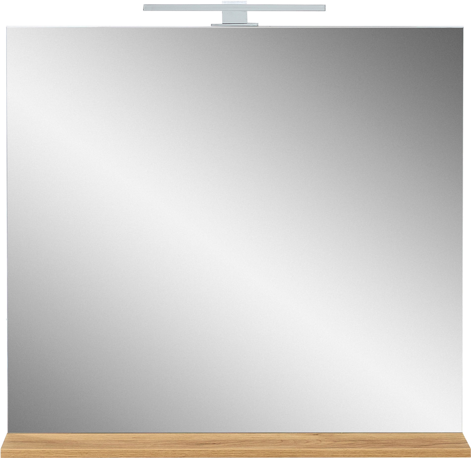 andas Badmöbel-Set »Majtum bestehend aus Waschbeckenunterschrank, Spiegel«, (4 St.), inkl. LED-Beleuchtung, Midi- und Unterschrank, Made in Germany