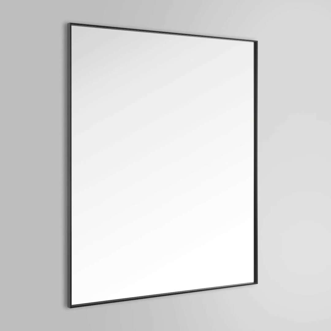 Loevschall Wandspiegel »Rechteckige Spiegel mit schwarzem Alurahmen, wendba günstig online kaufen