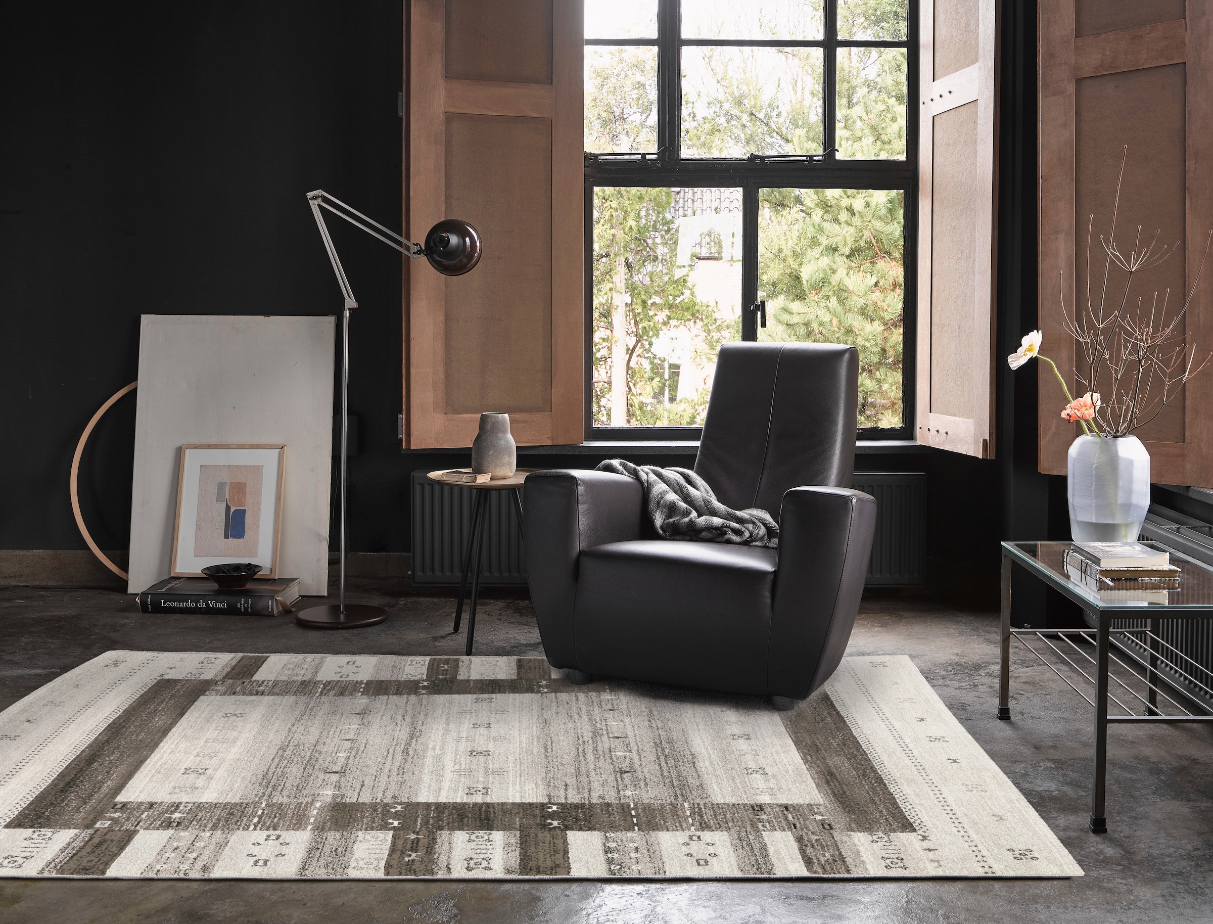 Wecon home Teppich »Igor«, rechteckig, 10 mm Höhe, Kurzflor, Wohnzimmer