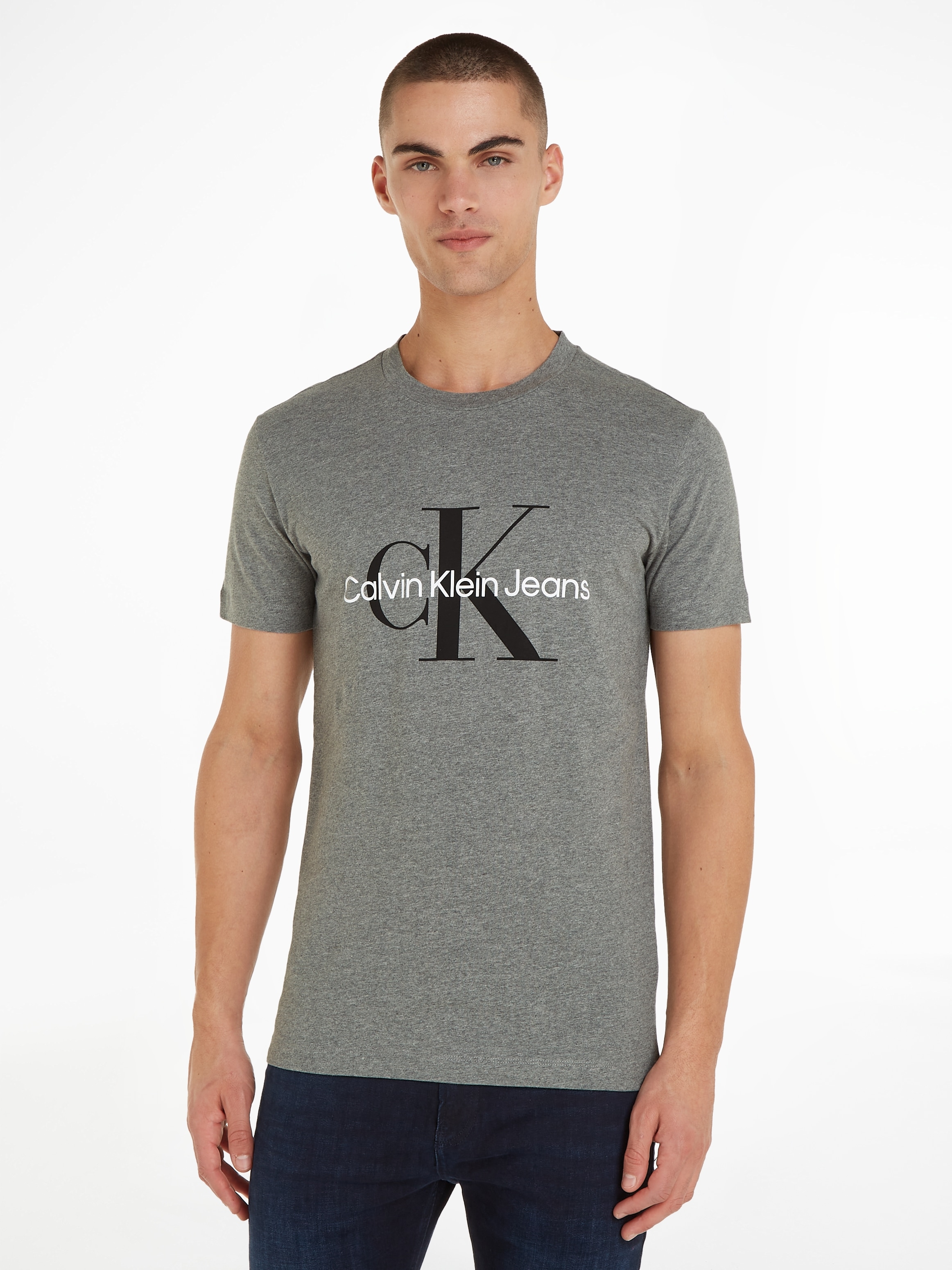 Klein »ICONIC SLIM T-Shirt Calvin TEE« Jeans MONOGRAM bestellen