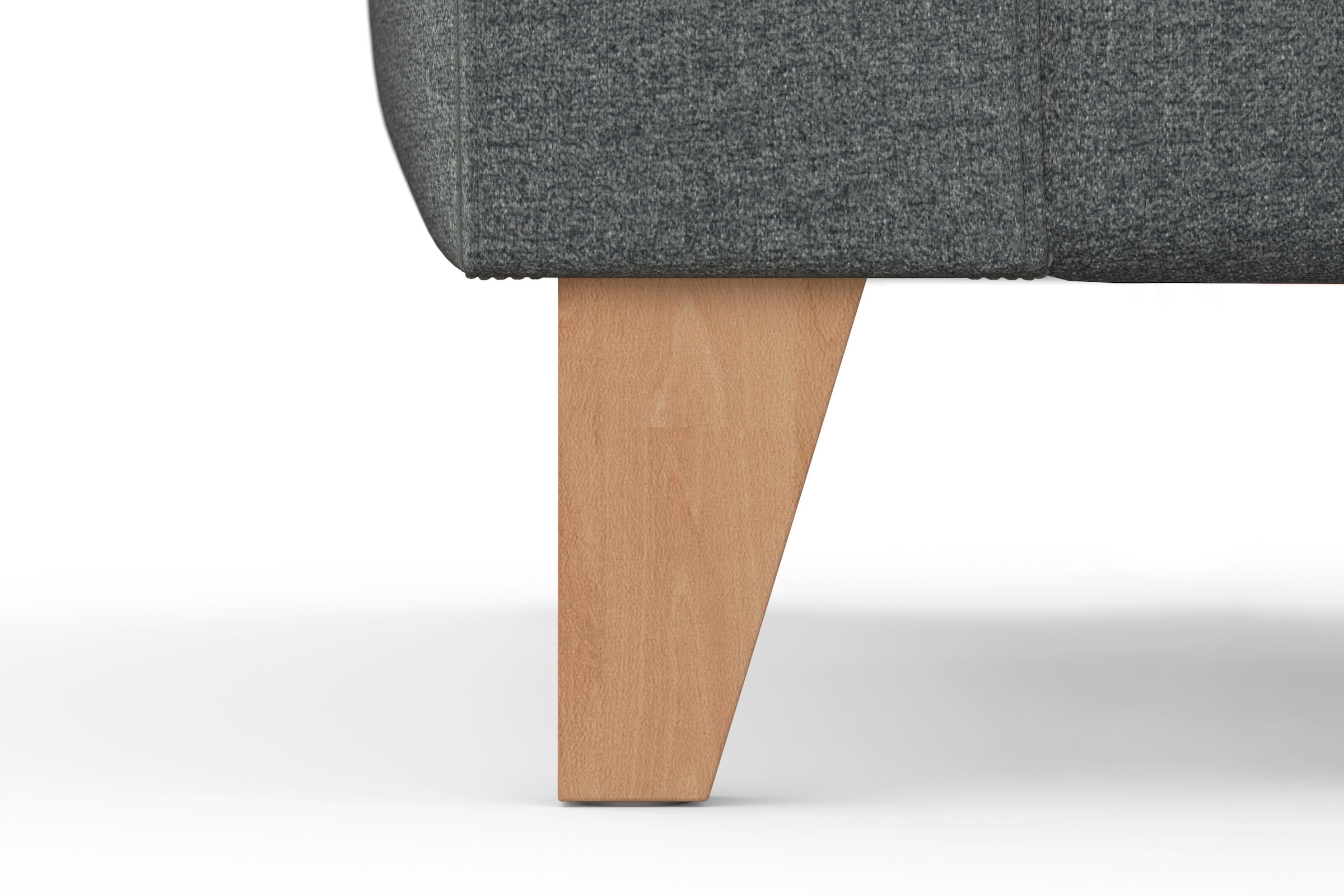 sit&more Ecksofa »Visby L-Form«, Wahlweise mit Bettfunktion und Bettkasten, frei im Raum stellbar