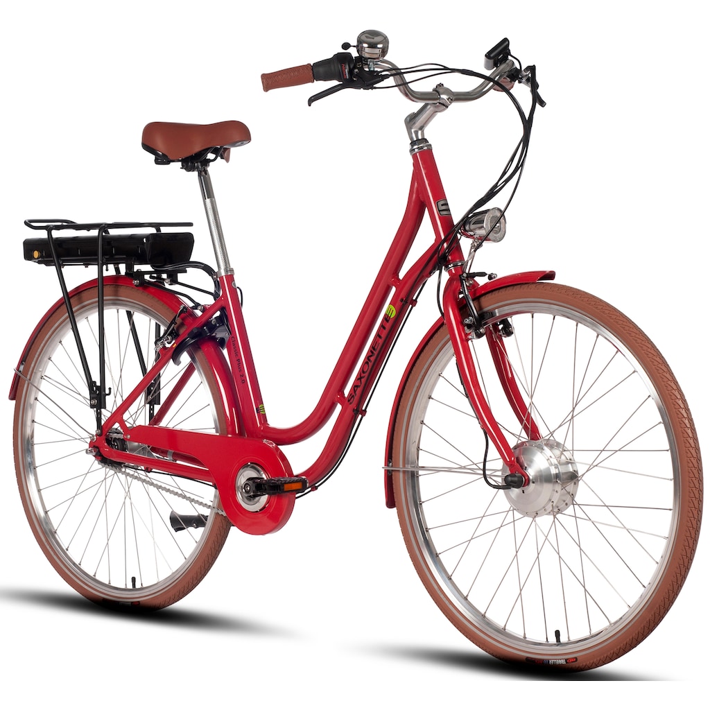 SAXONETTE E-Bike »CLASSIC PLUS 2.0«, 7 Gang, Shimano, Nexus, Frontmotor 250 W