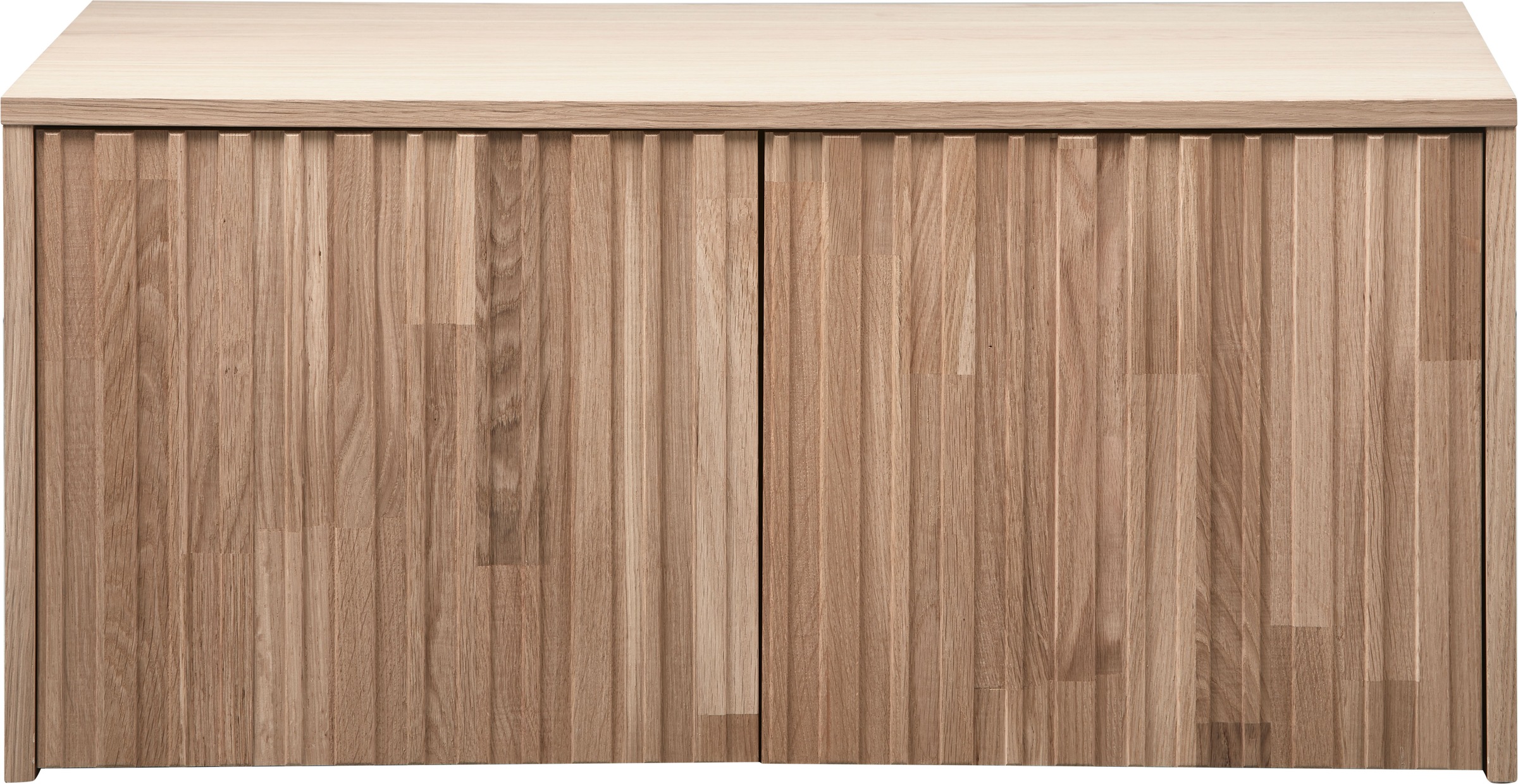 WOOOD Truhenbank "New Gravure Bunkbench", mit grafischen Relieftüren auf Ro günstig online kaufen