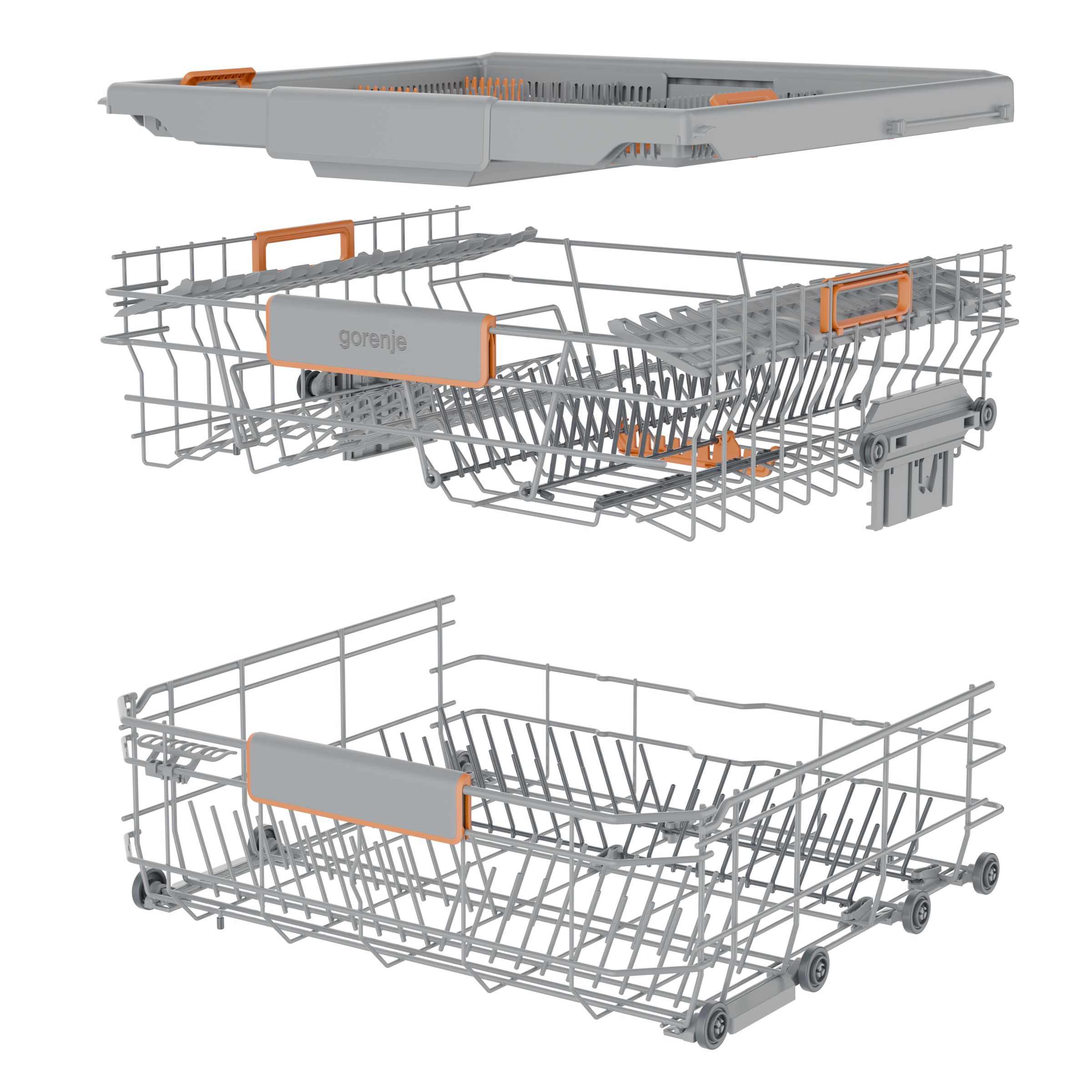 GORENJE vollintegrierbarer Geschirrspüler XXL »GV663B65XXL« 9,5 l 16 Maßgedecke XXL Volumen