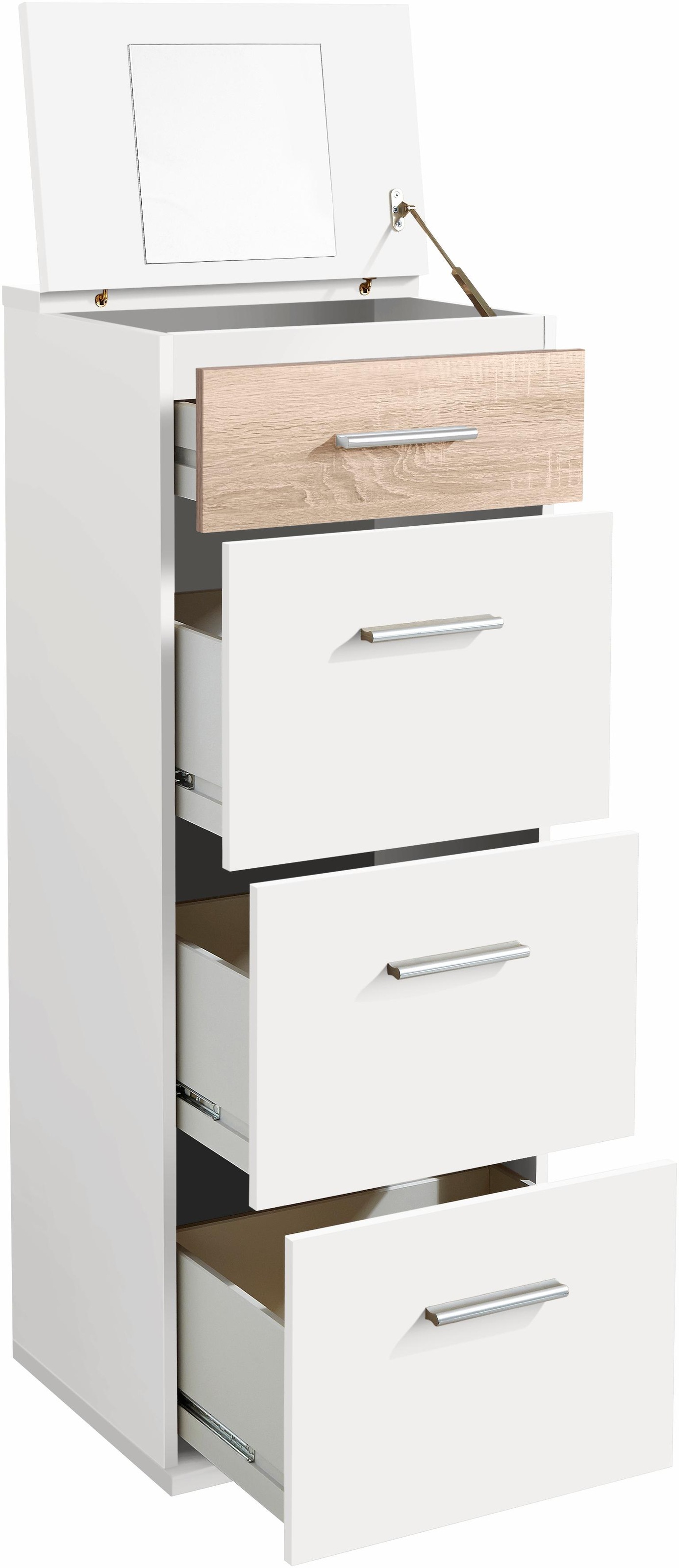 Wimex Hochkommode »Joker«, Schminkschrank Schminkkommode mit 4 Schubladen