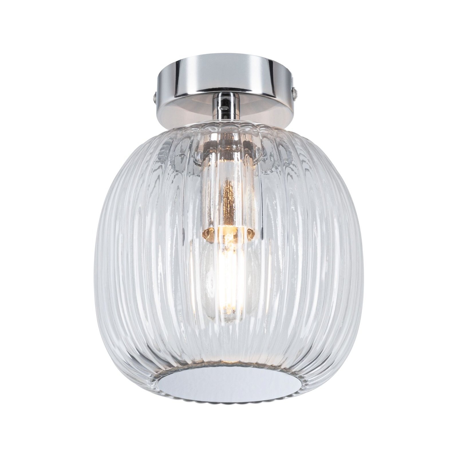 Paulmann Deckenleuchte »Ruya IP44 E14 230V max. 20W Glas, Chrom«, 1 flammig, Leuchtmittel E14 | ohne Leuchtmittel