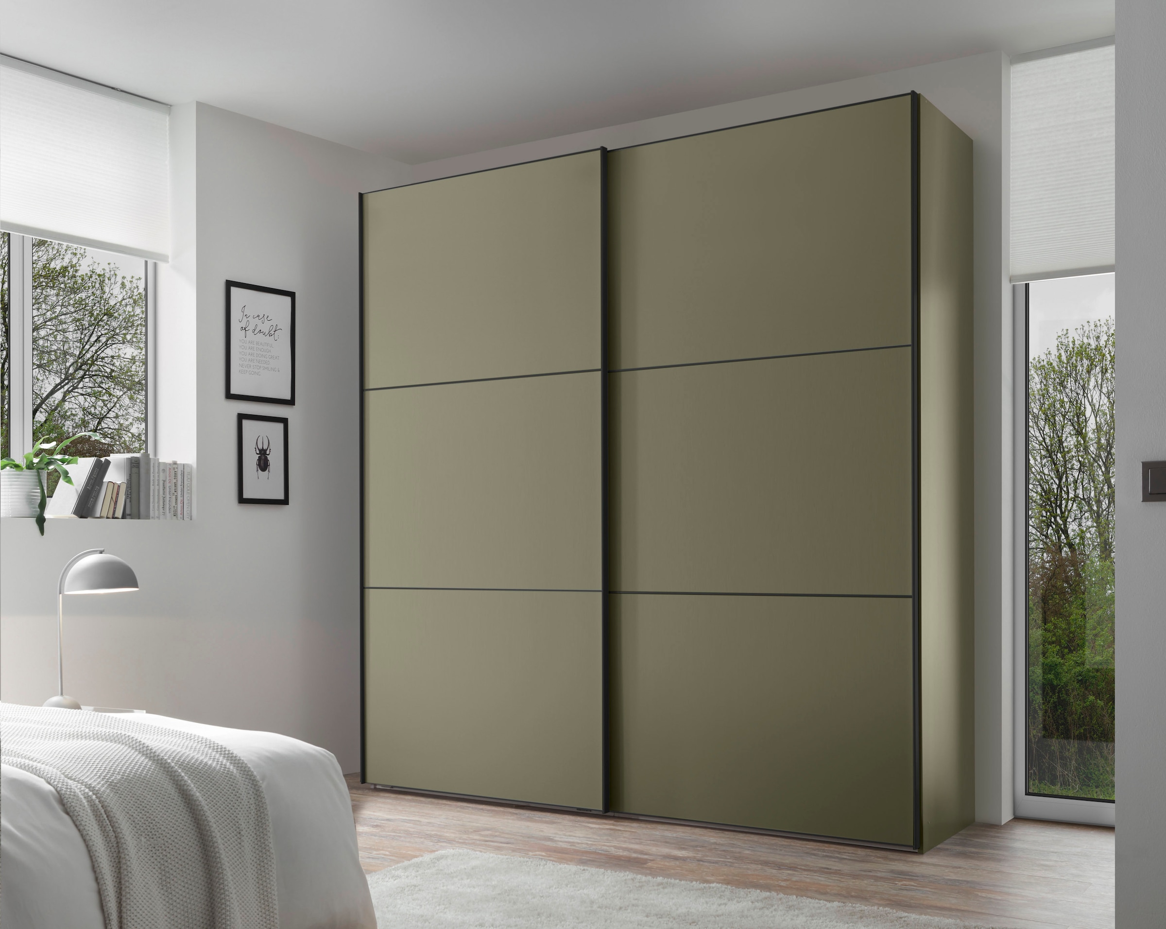 STAUD Schwebetürenschrank »Includo, Made in Germany« Mit vier verschiedenen Ausstattungsvarianten