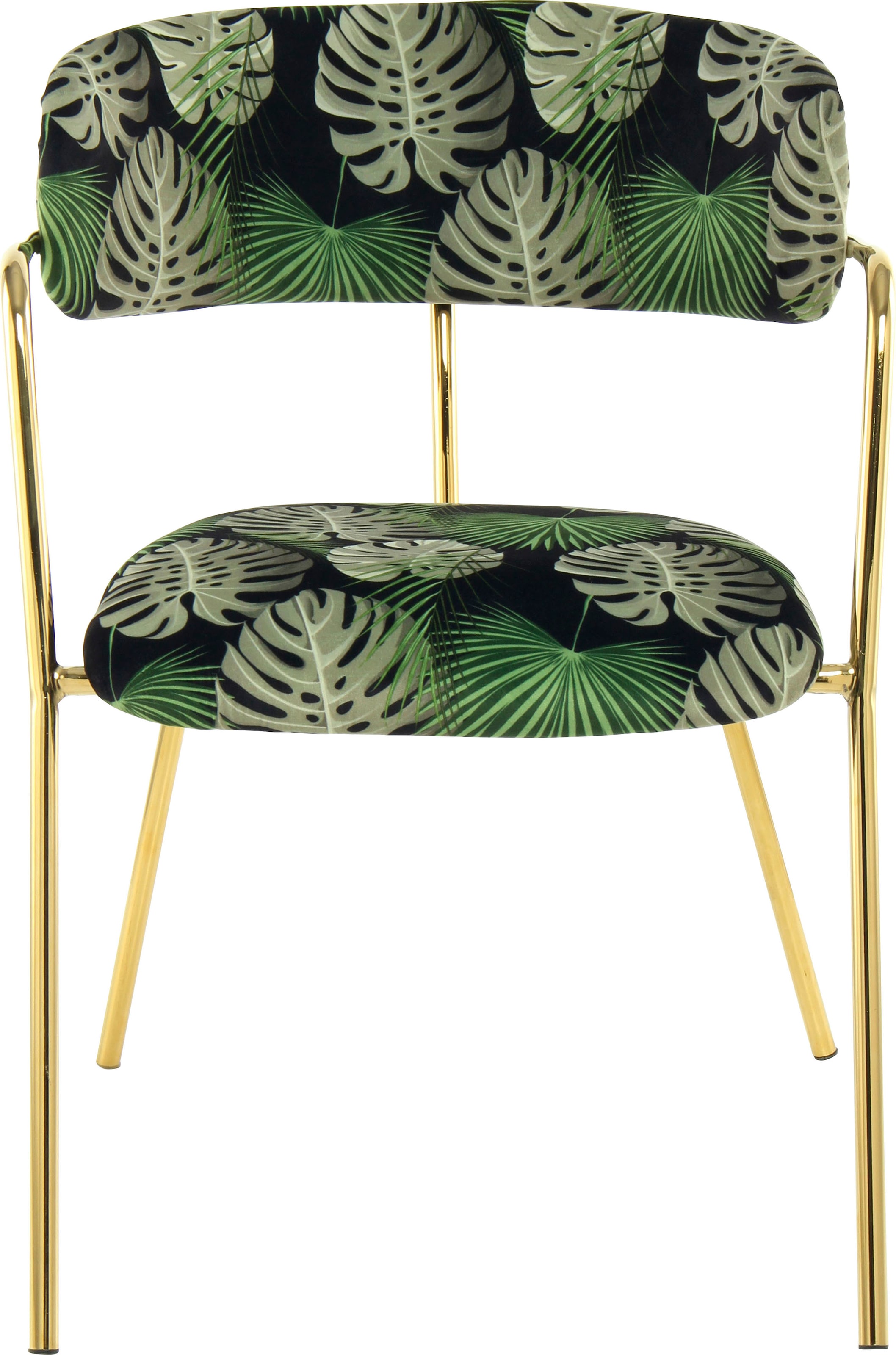 Kayoom Stuhl »Forest 625 2er-Set, samtweicher Bezug mit hohem Sitzkomfort«, (Set), 2 St., Samtoptik, elegant, gute Stabilität durch hochwertige Verarbeitung