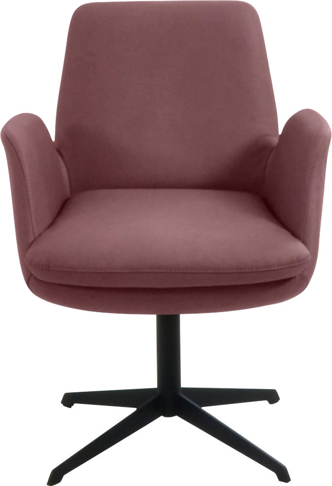 K+W Komfort & Wohnen Drehstuhl »Cube« () Rückholfunktion, Untergestell schw günstig online kaufen