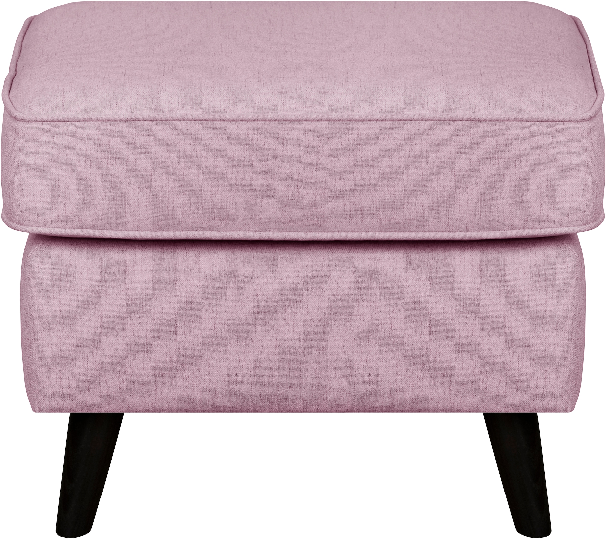 Home affaire Polsterhocker »Polsterhocker CHISTELLE, auch in Bouclé«, mit Wellenunterfederung, Maße: B/TH: 57/57/46 cm