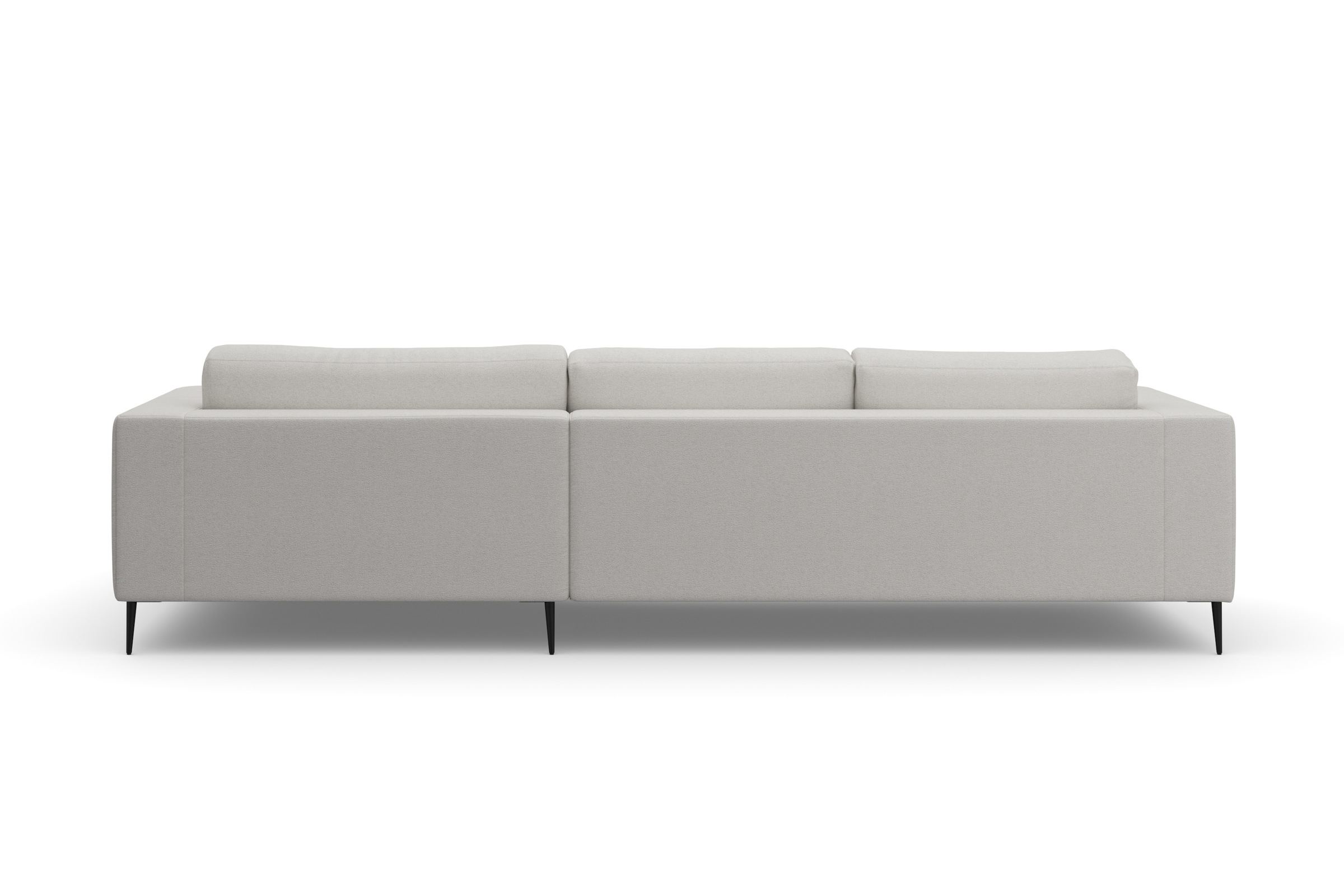 DOMO collection Ecksofa »Modica, zeitlos und elegant, L-Form«, moderne Optik mit extrabreiter Recamiere, auch in Cord