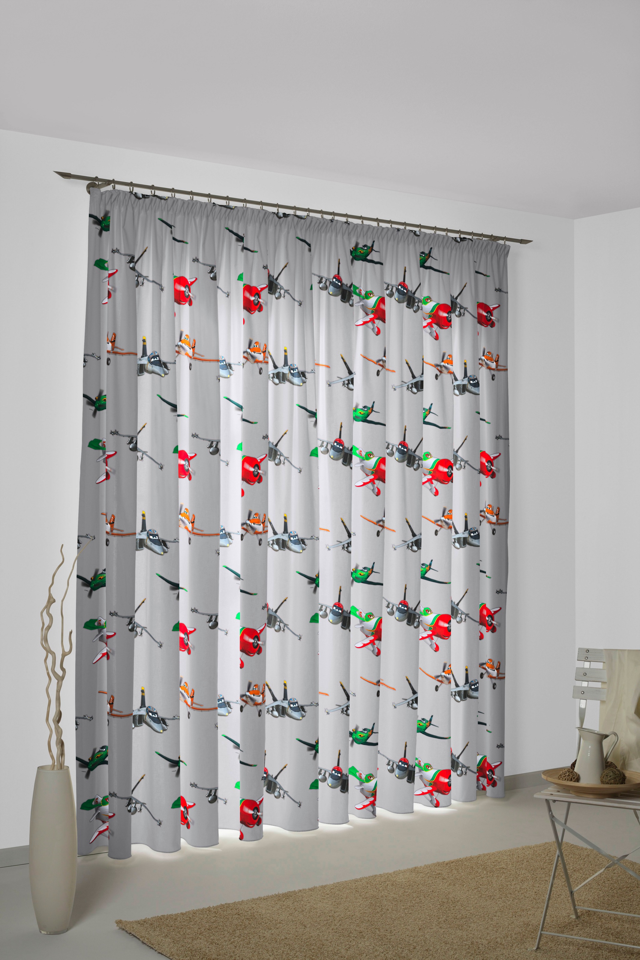 Wirth Vorhang »Planes Delta« Multifunktionsband 1 Stk. tlg. Disney günstig online kaufen