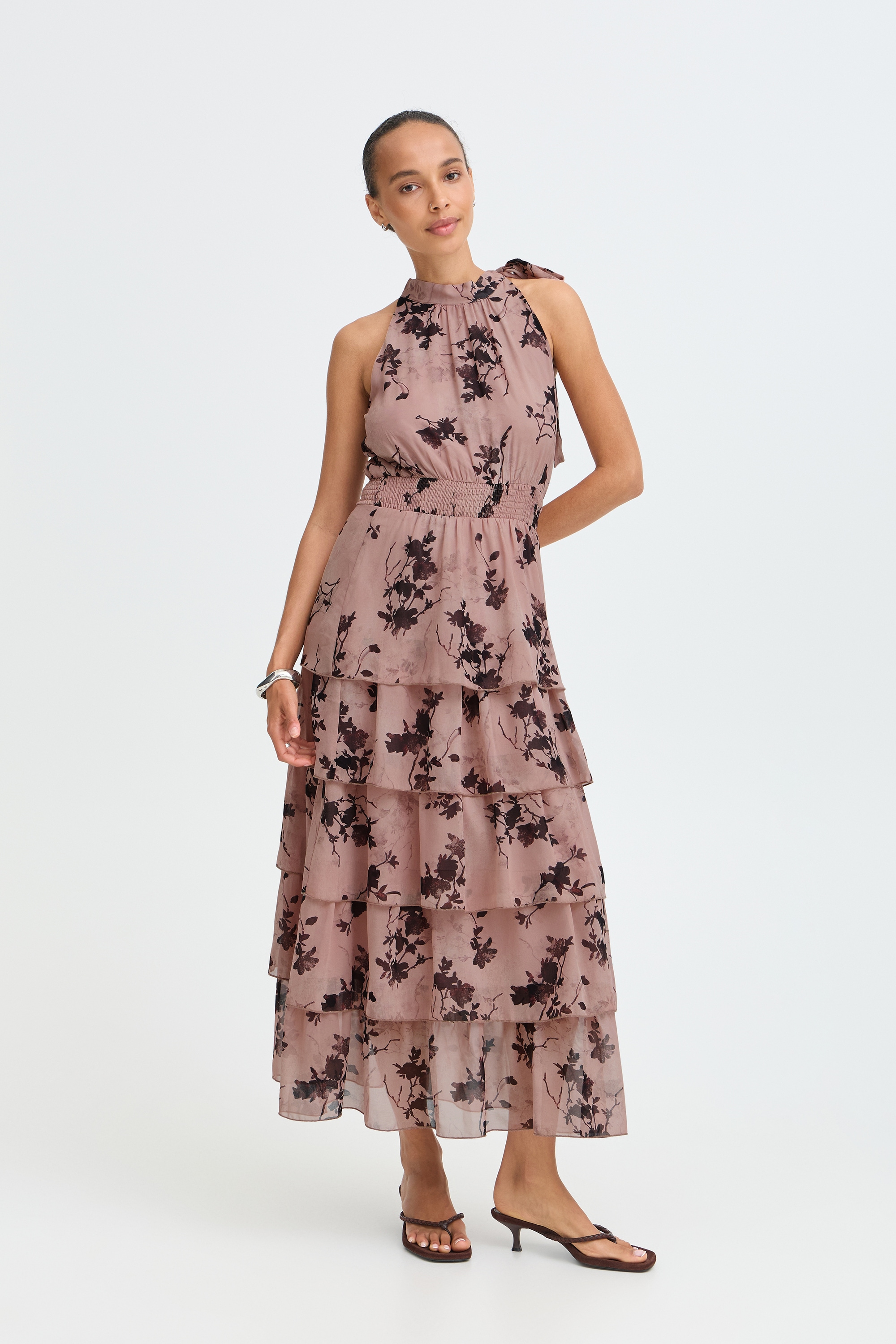 b.young Midikleid »Damen Fest BYXIMMA«