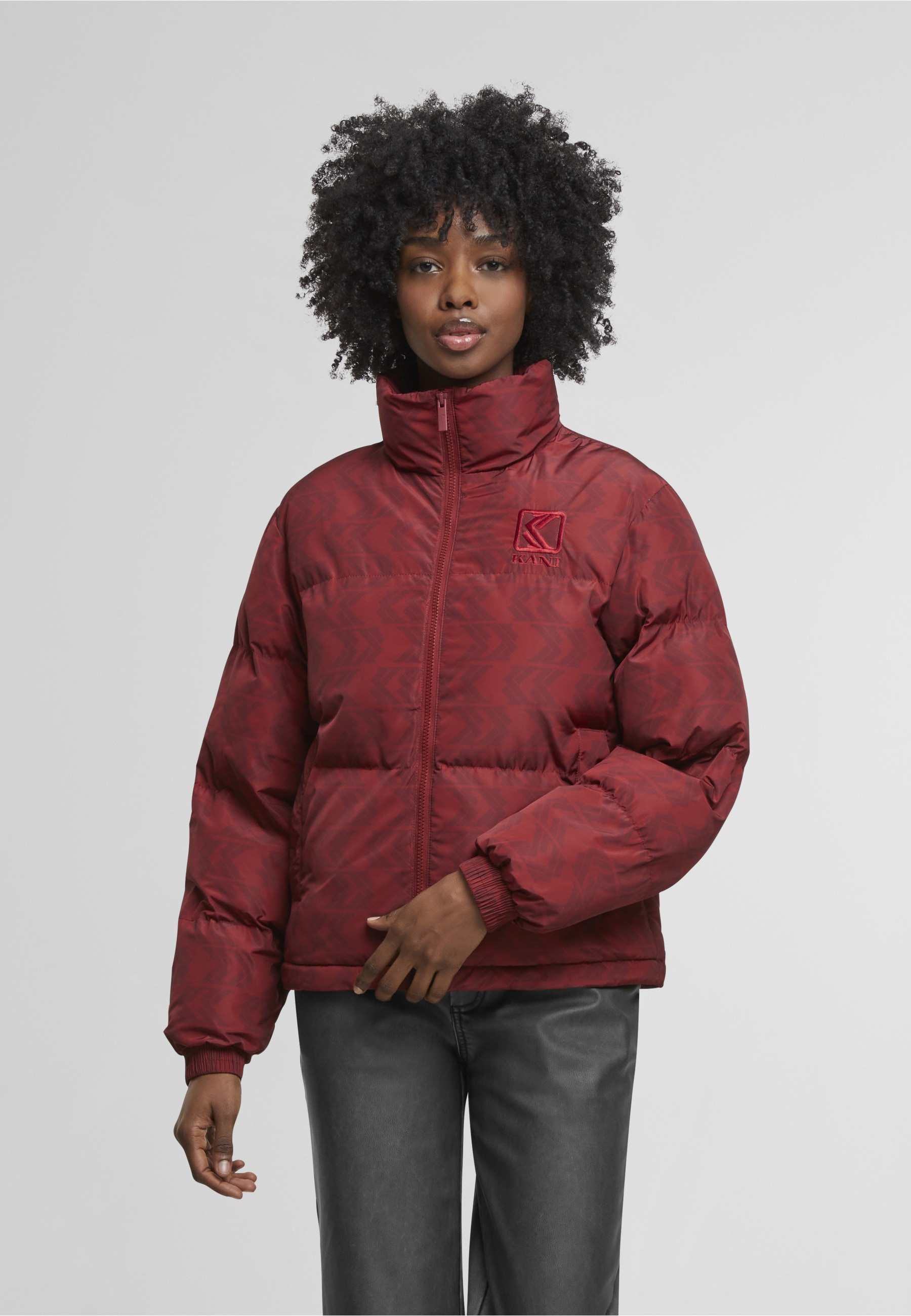 Karl Kani Winterjacke »Karl Kani Og Kani Puffer Jacket« 1 Stk. tlg. ohne Kapuze