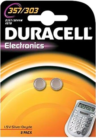 Duracell Batterie »357/303«, (Packung, 2 St.) kaufen