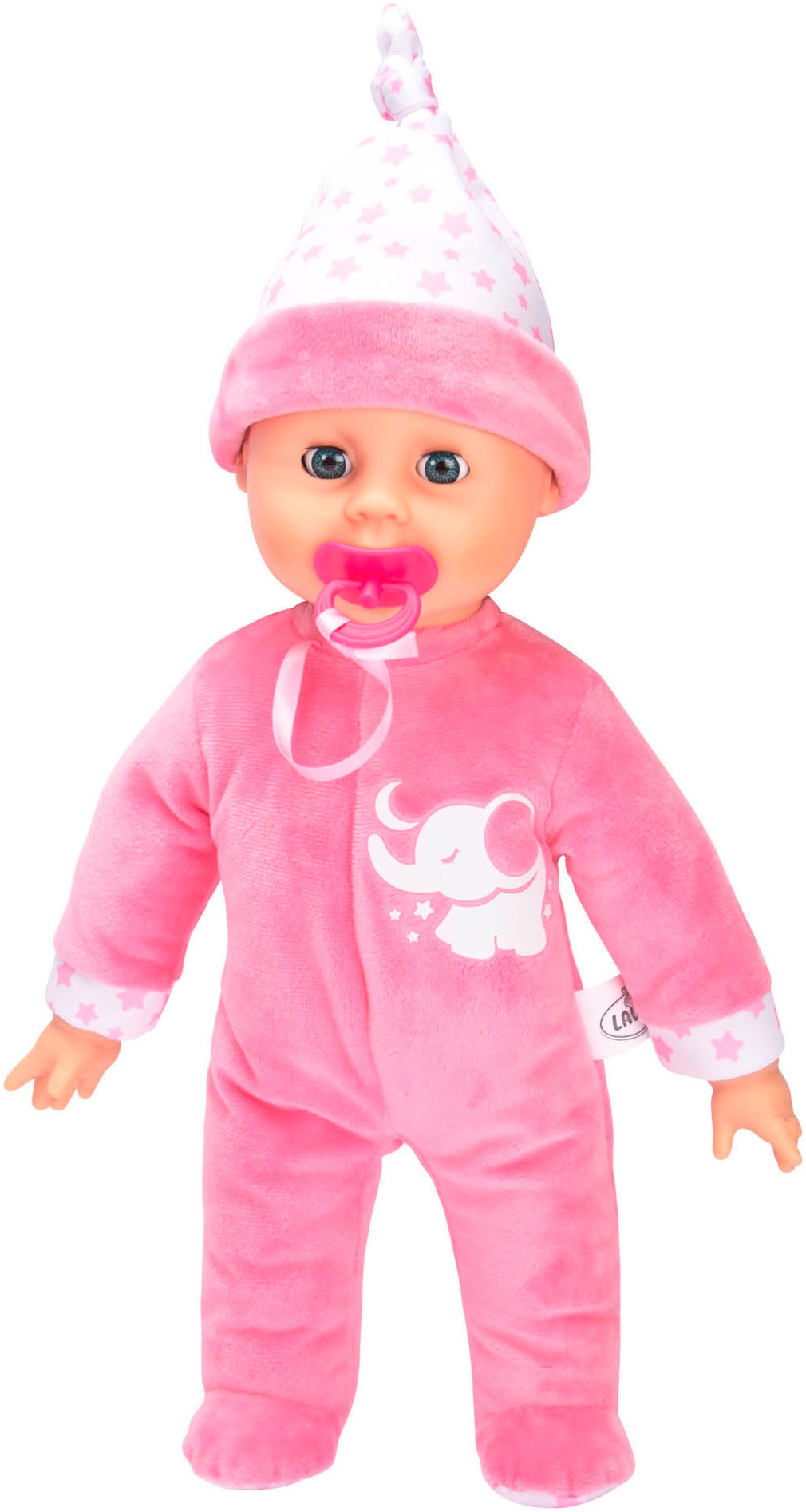 SIMBA Babypuppe »Laura Schlummerzeit«, mit Soundeffekt und realistische Atembewegungen