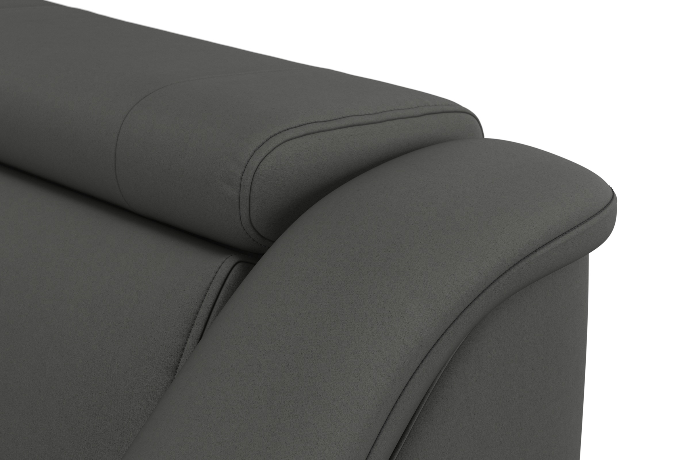 sit&more Ecksofa »Freetown L-Form«, inklusive Kopfteilverstellung und komfortablem Federkern