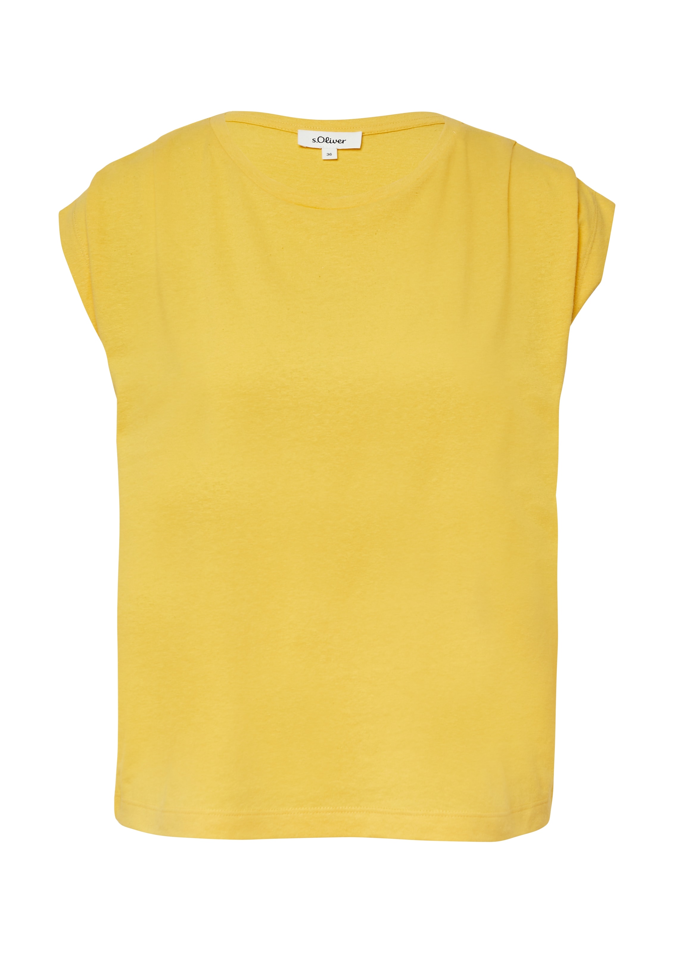 s.Oliver T-Shirt, mit Falten Details