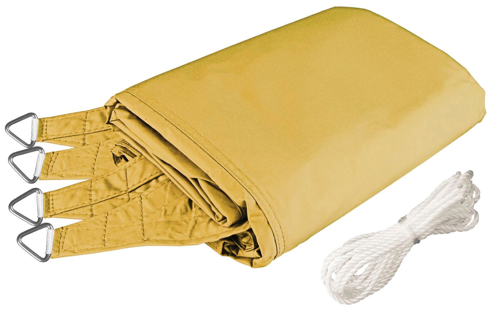 Windhager Sonnensegel »Cannes Rechteck«, 3x4m, gelb