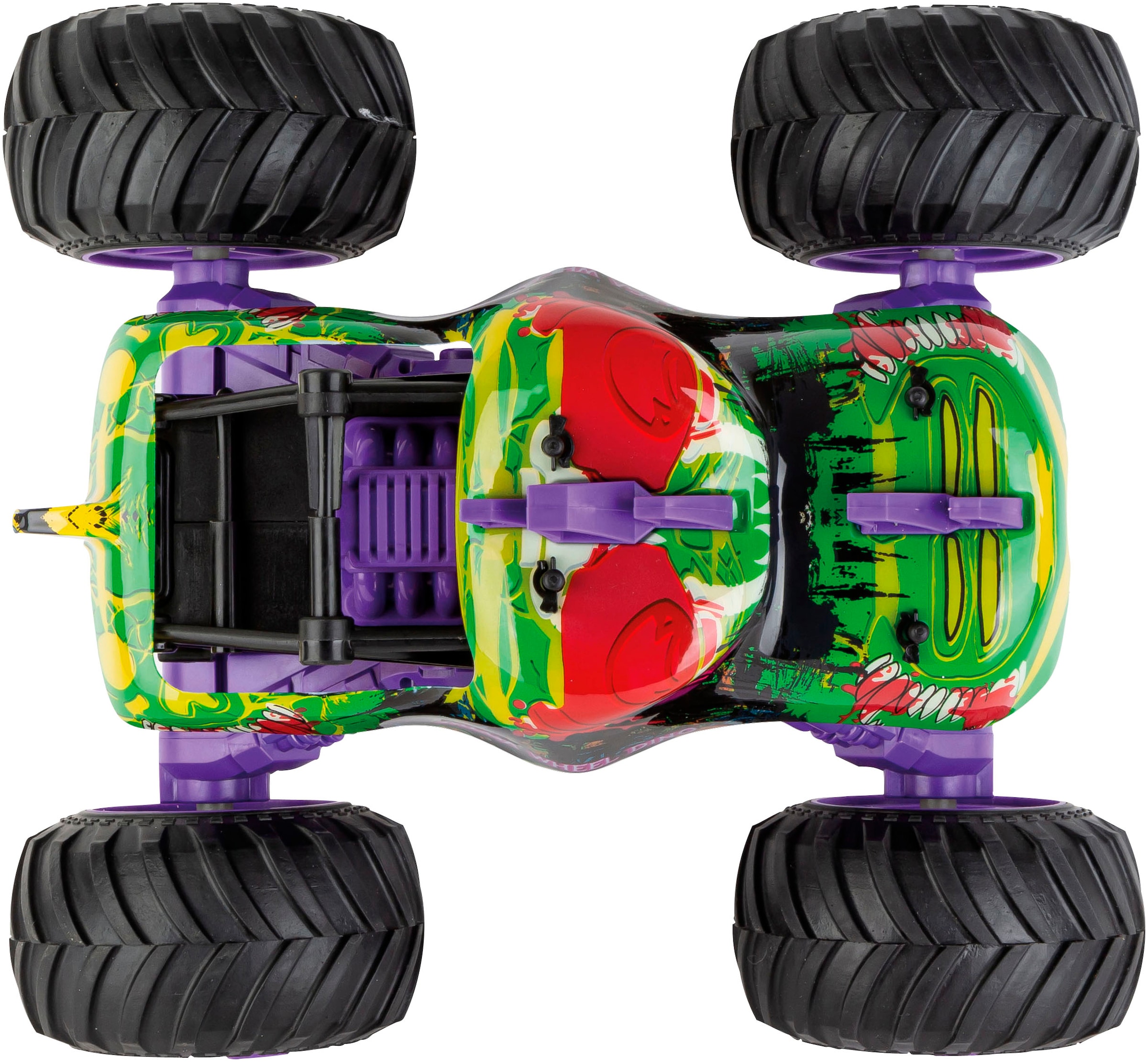 Carrera® RC-Monstertruck »Carrera® RC, Mega Wheel Dino, 2,4 GHz«, mit LED-Kabel