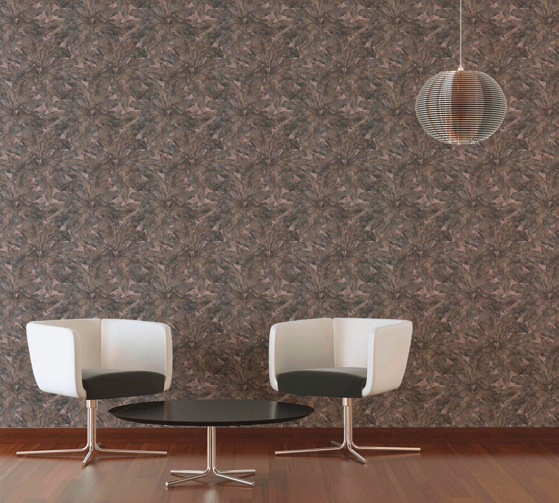 living walls Vliestapete »Metropolitan Stories Francesca Milano«, Wald-natürlich-floral, Modern Tapete Wald Tapeten Wohnzimmer Schlafzimmer Küche Design Optik