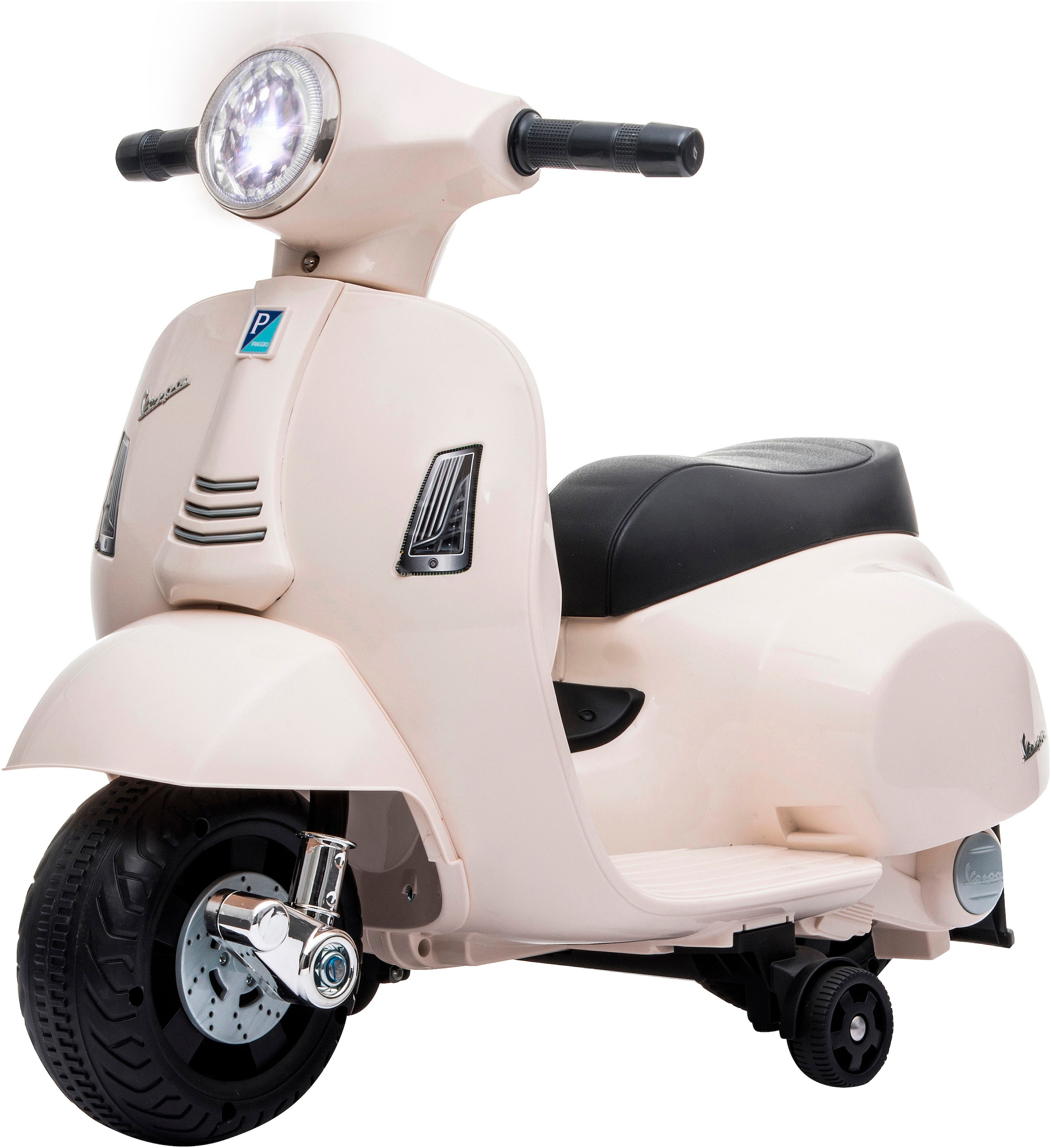 JAMARA Elektro-Kinderroller »Ride-on Vespa Mini, Li-Power 8.4« ab 18 Monaten bis 25 kg mit Licht und manueller Hupe weiß