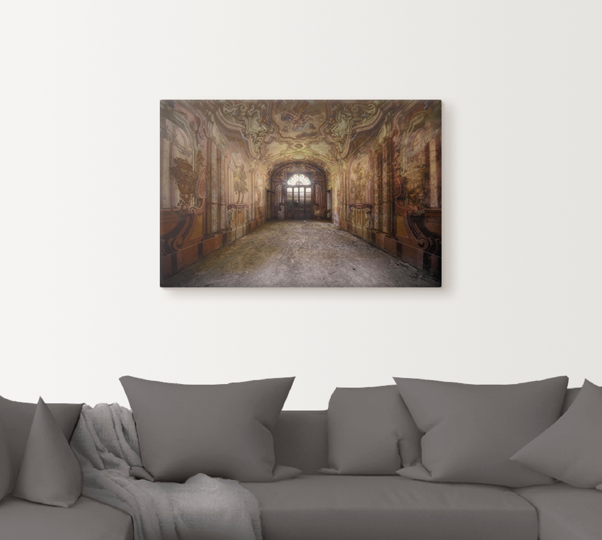 Artland Wandbild »Lost Place - Villa - verlassene Orte«, Gebäude, (1 St.), als Alubild, Outdoorbild, Leinwandbild in verschied. Größen